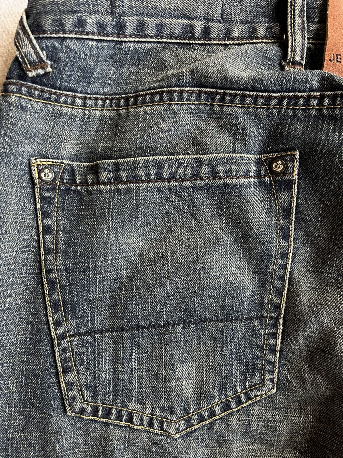 Japanese Brand × Le Grande Bleu (L.G.B.) × Vintage Rare Vintage Denim Jeans Jeff Banks Bootcut Jeans Y2K Fit Size US 32 / EU 48 - 7 Thumbnail