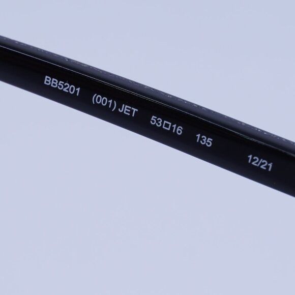 Bebe Bebe BB5201 001 Eyeglasses Jet Cat Eye 53mm Frame Size ONE SIZE - 7 Thumbnail