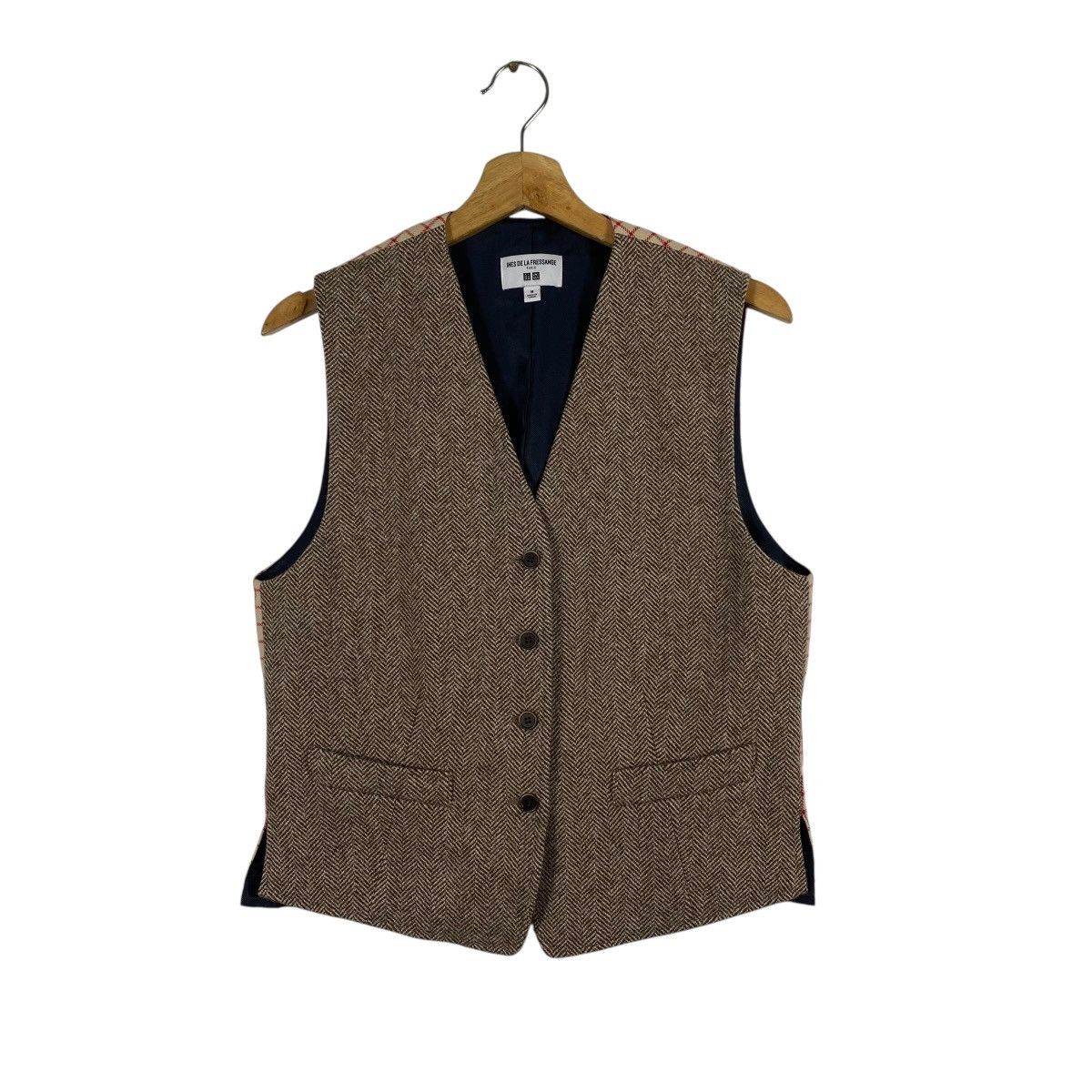 Other Ines De La Fressange Paris X Uniqlo Vest Wool Size M Size M / US 6-8 / IT 42-44 - 1 Thumbnail