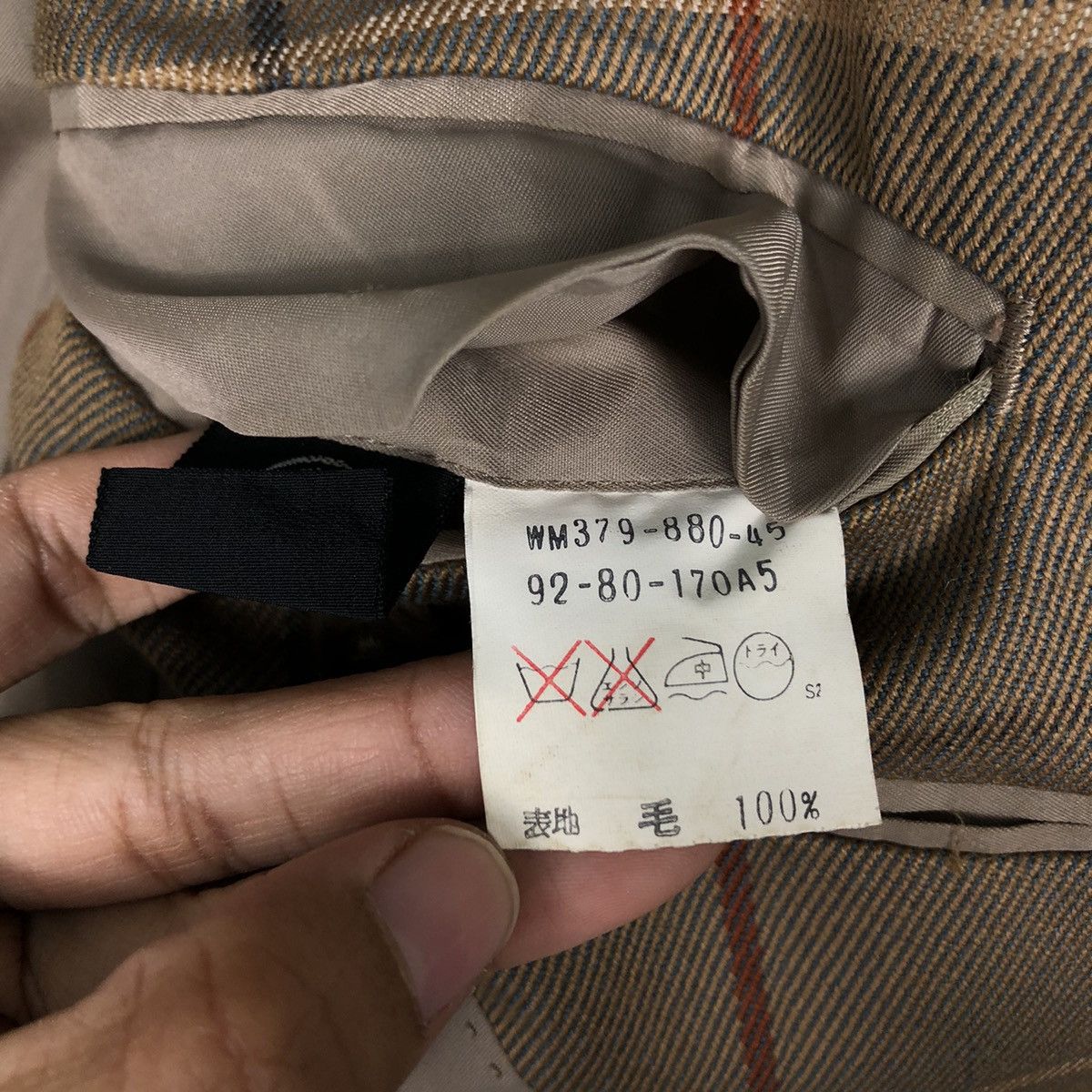 Burberry Vintage Burberrys Double Breasts Jackets Coat Tartan Design Size US M / EU 48-50 / 2 - 18 Thumbnail