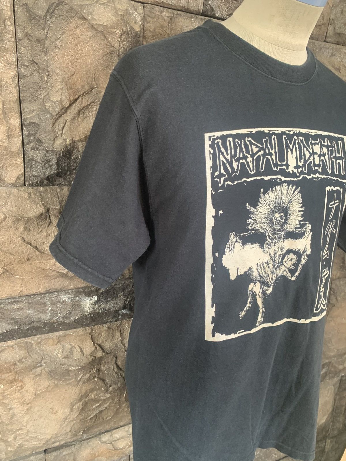 Band Tees × Vintage Vintage Napalm Death Band T shirt Size US M / EU 48-50 / 2 - 5 Thumbnail