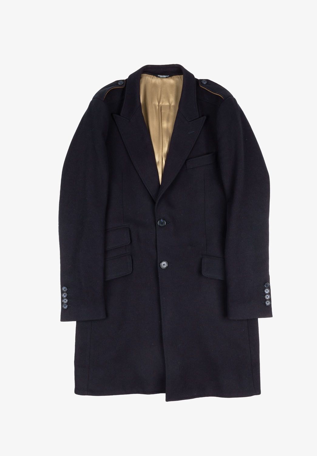 Dolce & Gabbana Dolce Gabbana over coat Men Coat Size ITA50/M, S1081 Size US M / EU 48-50 / 2 - 1 Thumbnail