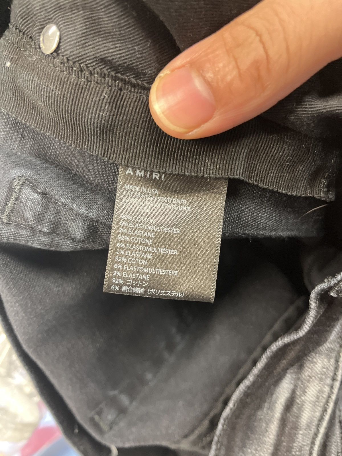 Amiri Amiri Washed Jean Size US 29 - 4 Thumbnail
