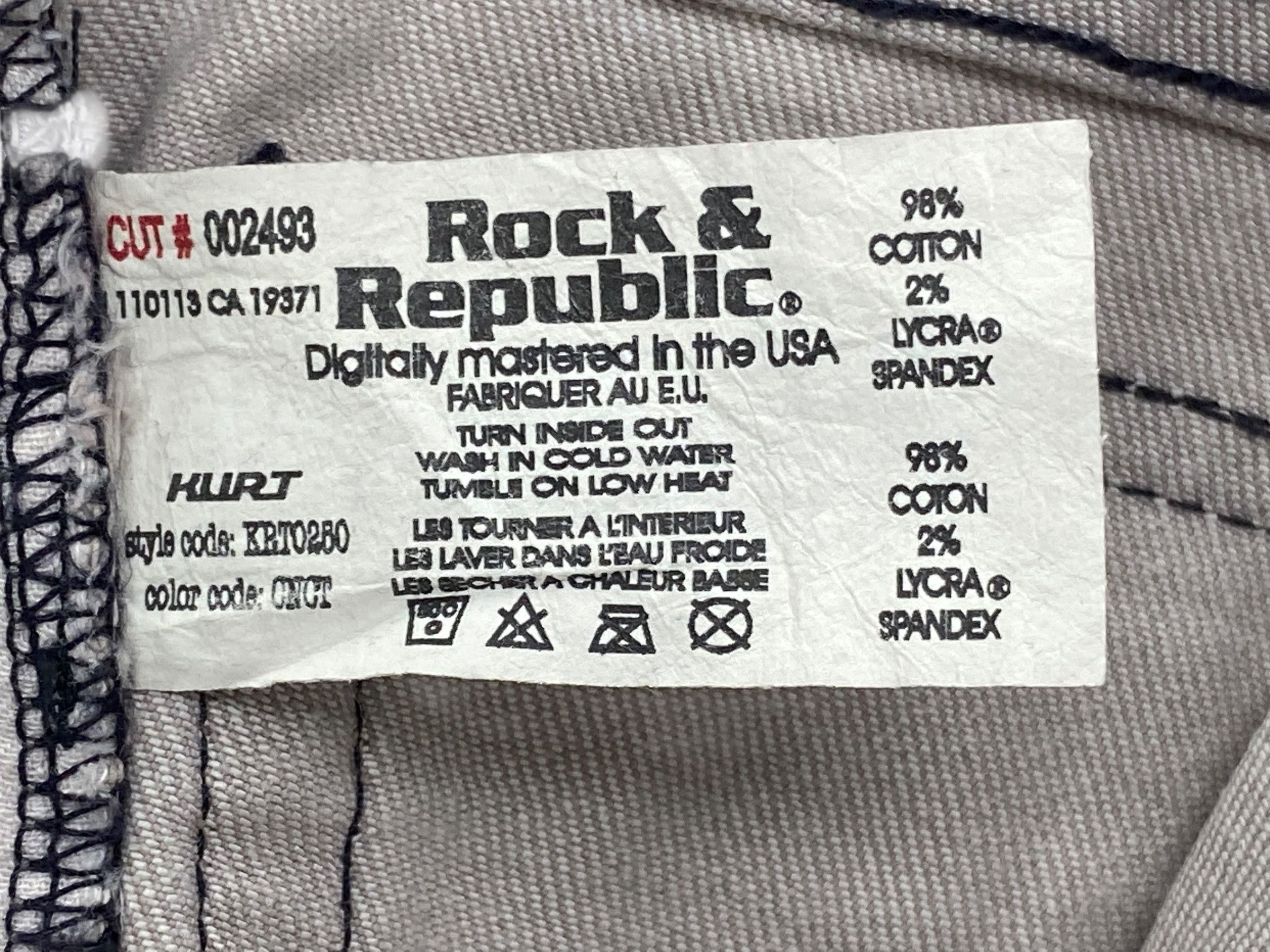 Rock & Republic Rock & Republic Flare Jeans Boyfriend Denim Jeans Size 27" / US 4 / IT 40 - 12 Thumbnail