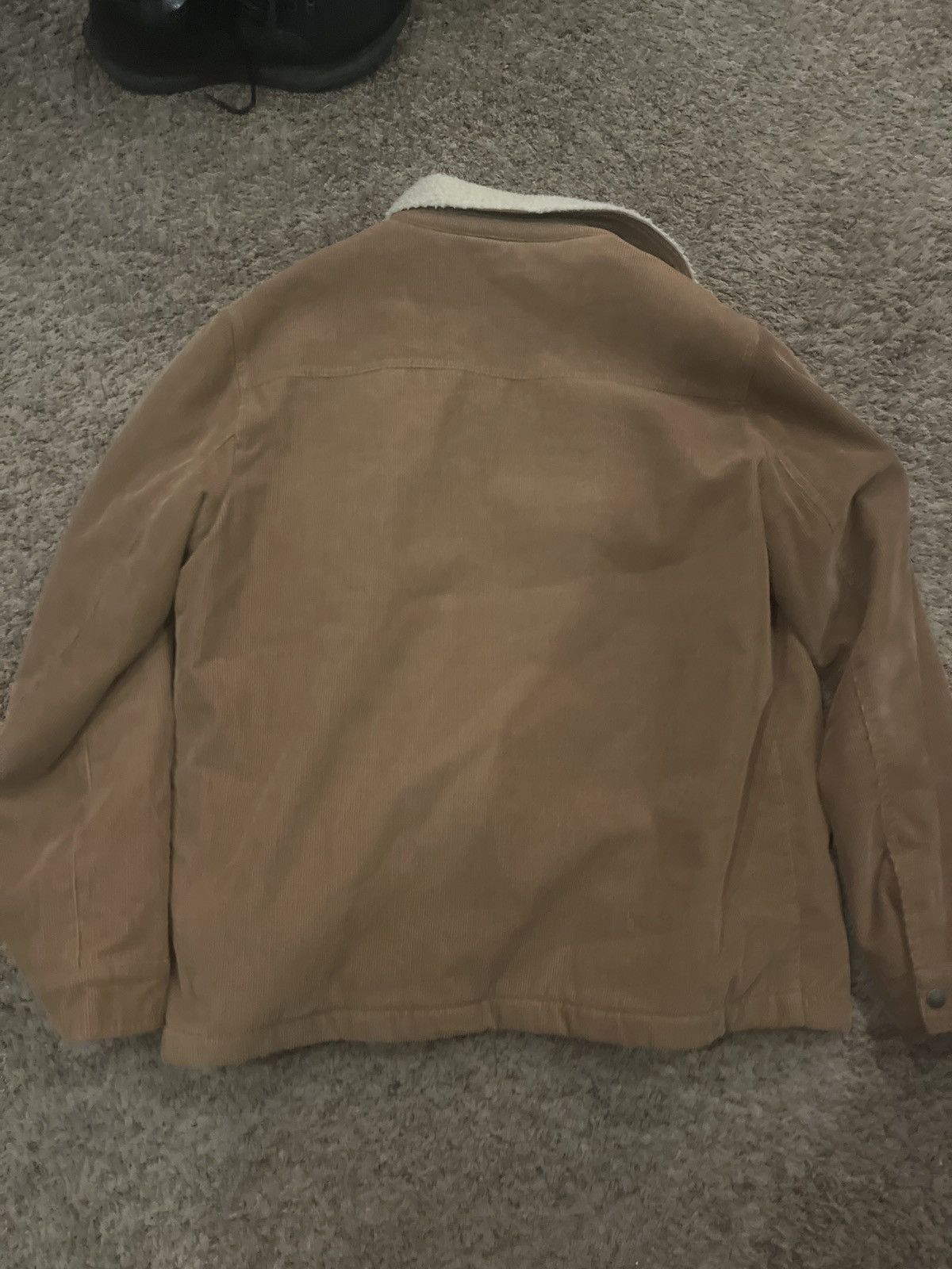 Levi's Levi’s Mens Beige Sherpa Trucker Jacket Size US M / EU 48-50 / 2 - 3 Thumbnail