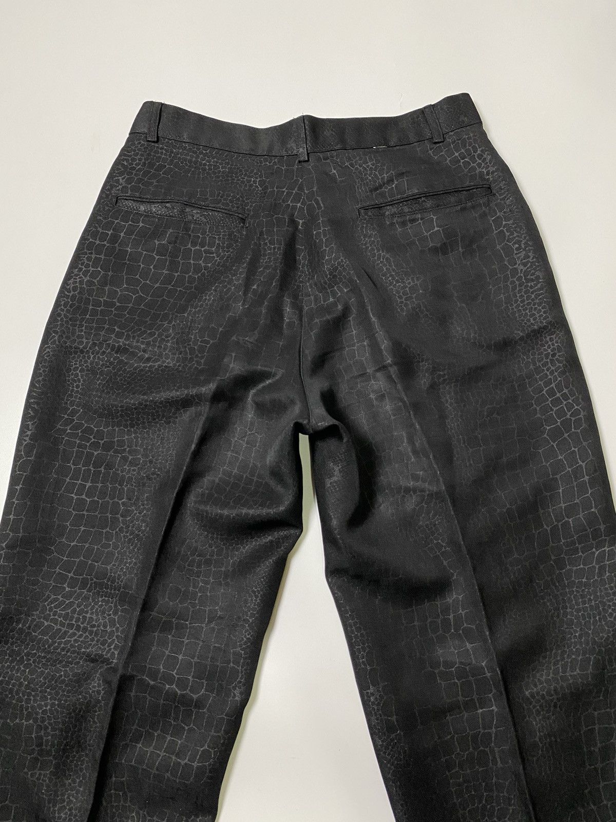 If Six Was Nine × Japanese Brand × Le Grande Bleu (L.G.B.) cloth trousers pant crocodile skin ifsixwasnine vkei style Size US 28 / EU 44 - 5 Thumbnail