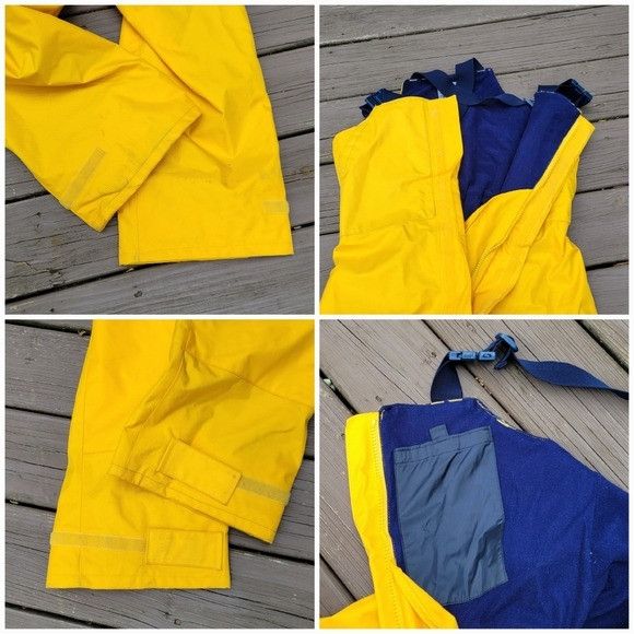 Vintage Vintage 90s High Vis Visability Yellow Nylon BoatUS Boating Size US S / EU 44-46 / 1 - 6 Thumbnail