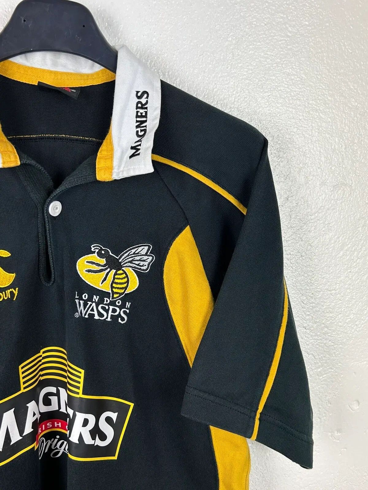 Canterbury of New Zealand Canterbury Of New Zealand London Wasps Rugby Polo Shirt Size US XS / EU 42 / 0 - 2 Thumbnail