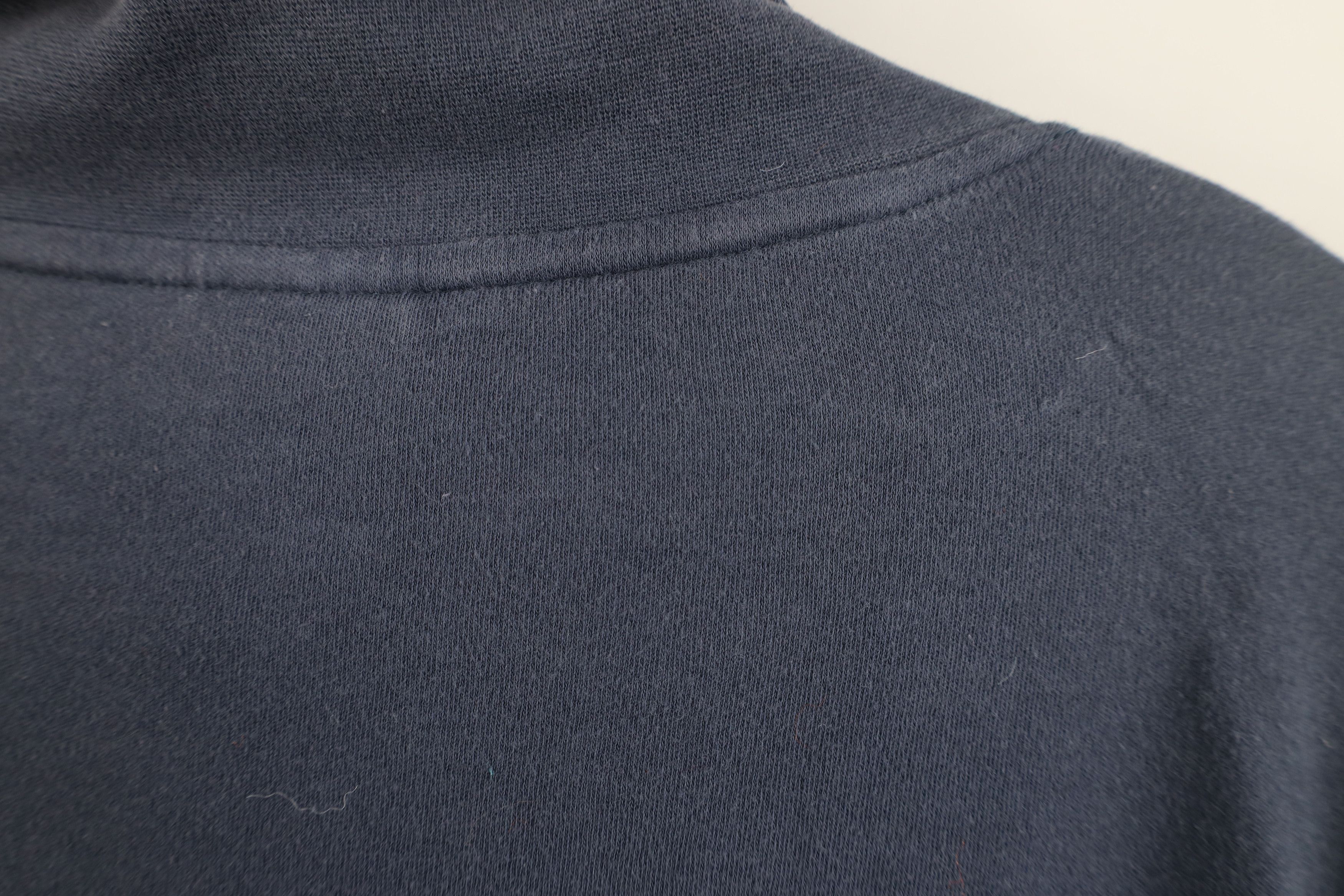 Cabelas Vintage 90s Cabelas Blank Knit Turtleneck T-Shirt Steel Blue Size US XXL / EU 58 / 5 - 8 Thumbnail