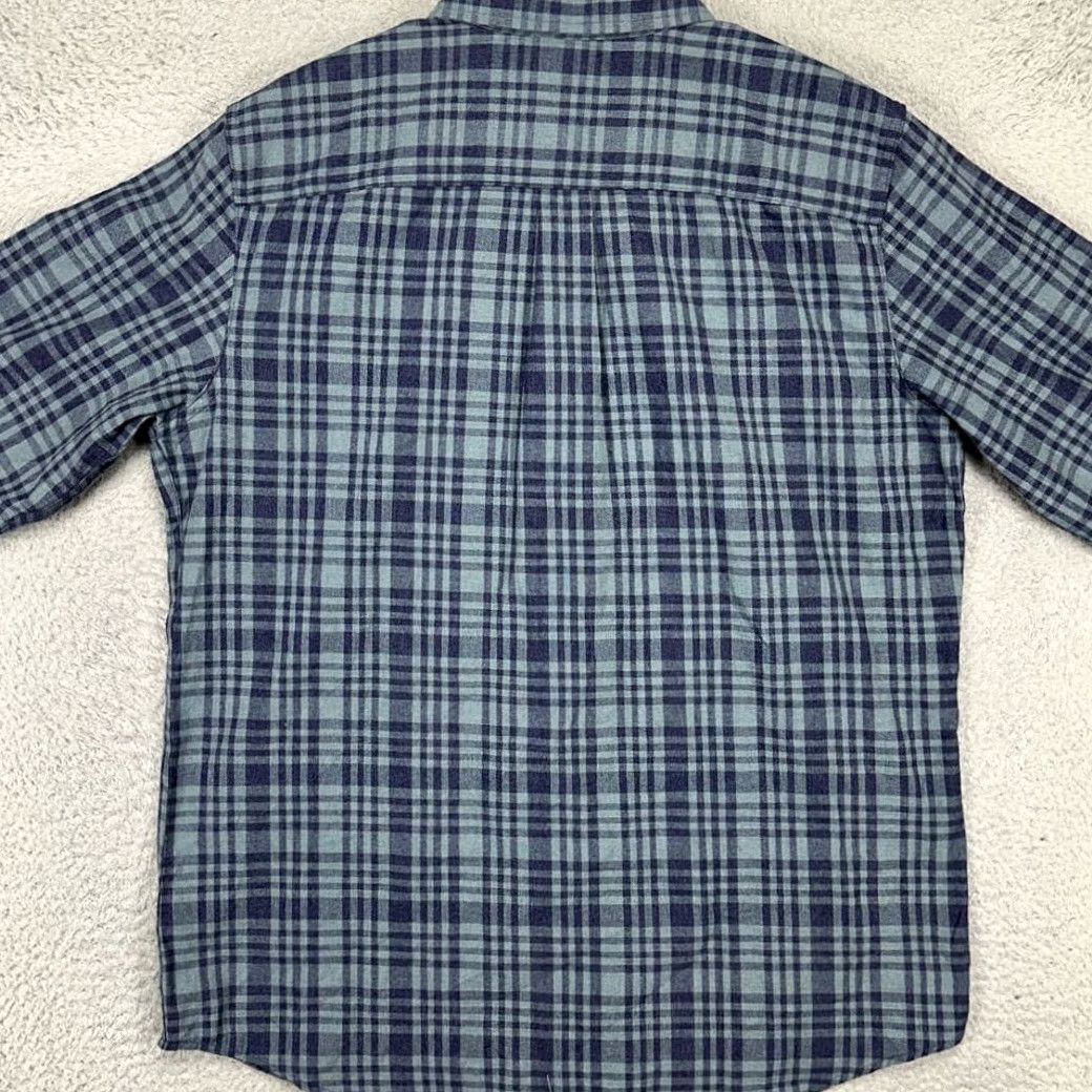 Vintage Redmond Flannel Shirt Mens Large Blue Plaid Button-Up Long Sleeve Casual Pocket Shirt Size US L / EU 52-54 / 3 - 3 Thumbnail