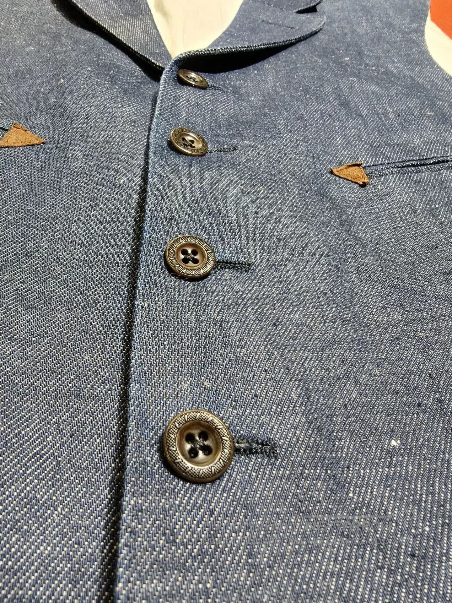 RRL Ralph Lauren RRL Double RL Denim Western Vest. Size US M / EU 48-50 / 2 - 6 Thumbnail
