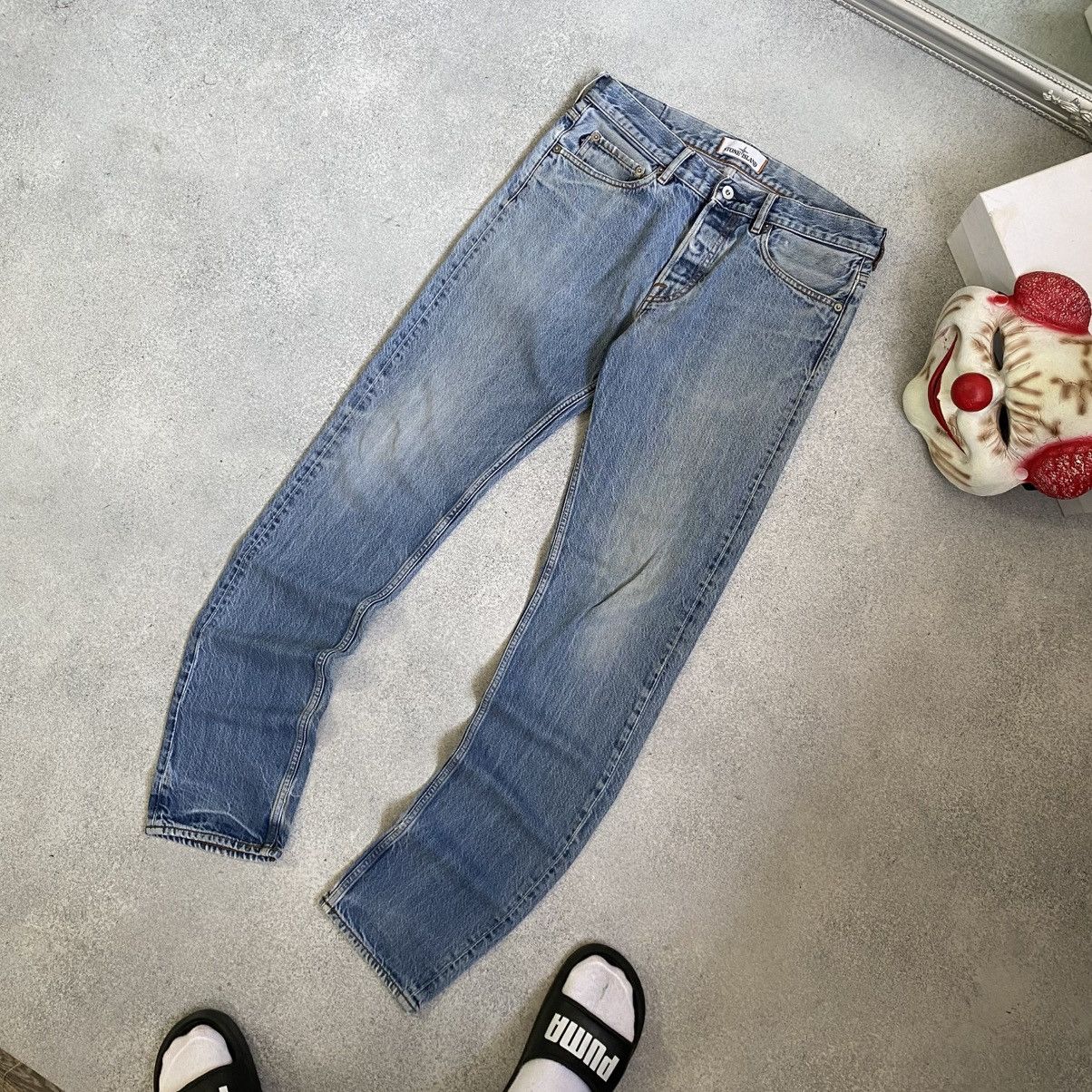 Stone Island Vintage Stone Island Jeans Patch Pocket Straight Fit Casual Size US 30 / EU 46 - 8 Thumbnail