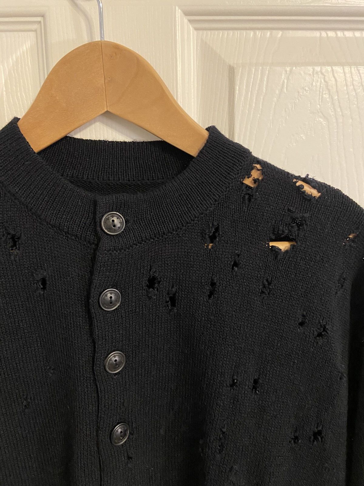 Professor.E 25SS Distressed Knit Sweater Size US S / EU 44-46 / 1 - 4 Thumbnail