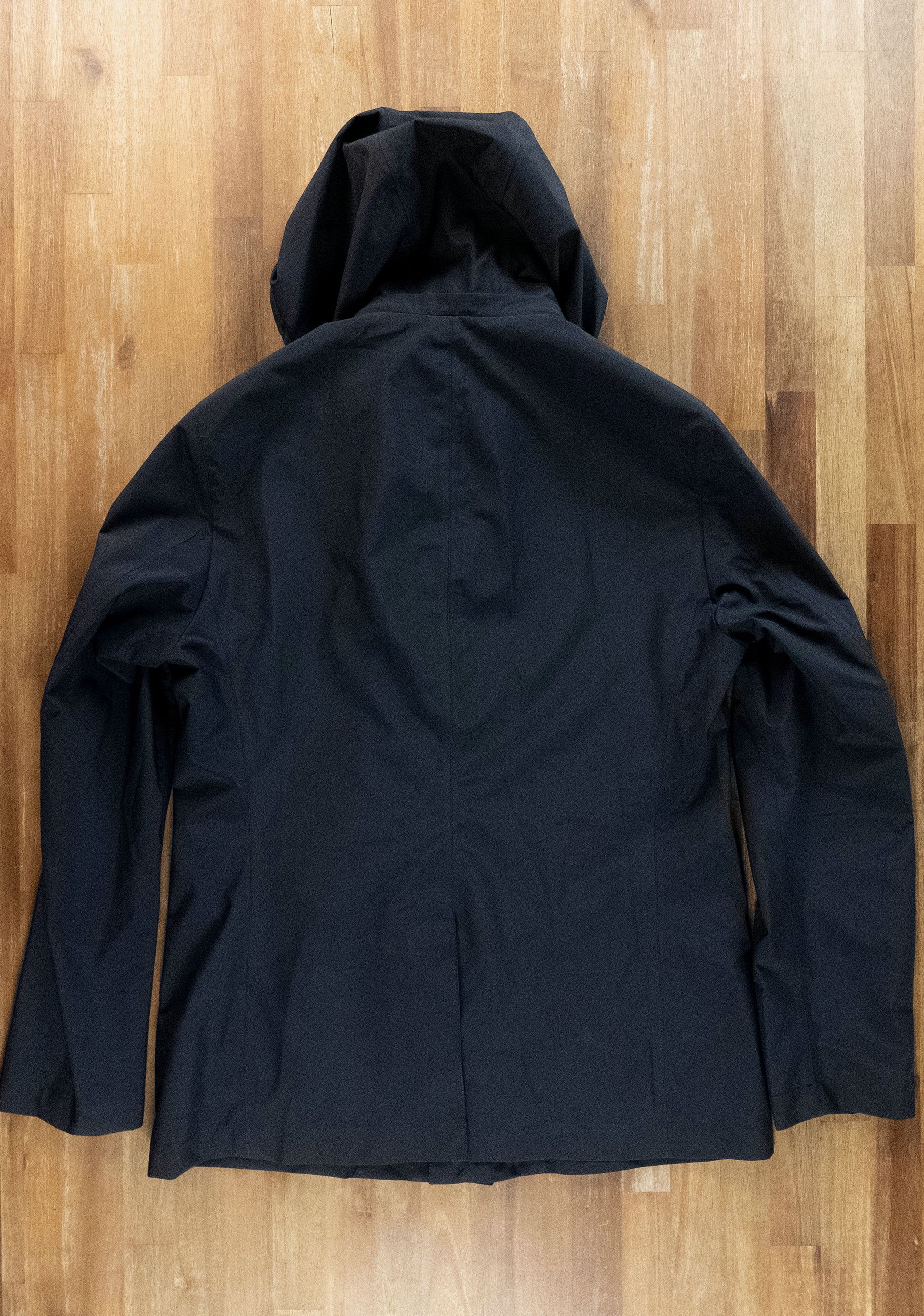 Montecore MONTECORE Italy dark blue hooded nylon jacket XL Size US XL / EU 56 / 4 - 15 Thumbnail