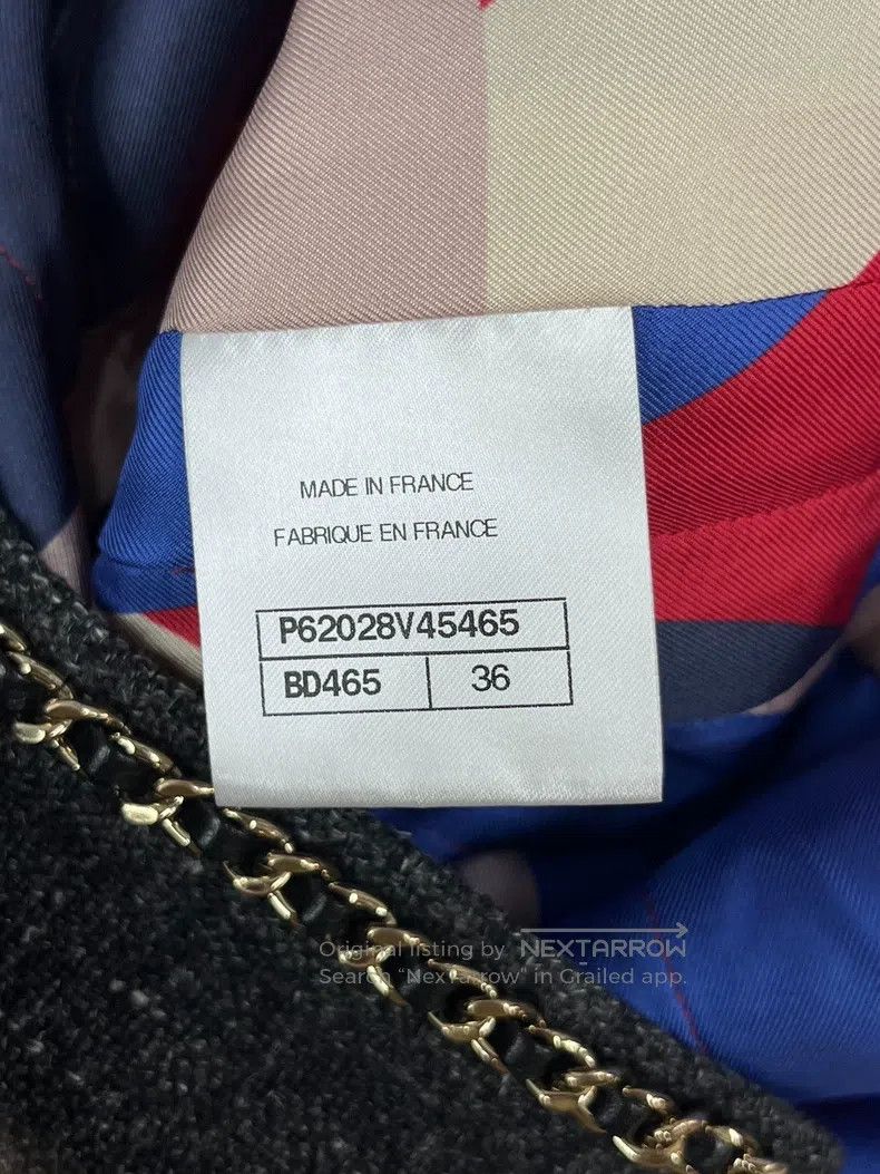 Chanel Chanel Grey four-pocket chain jacket Size XS / US 0-2 / IT 36-38 - 6 Thumbnail