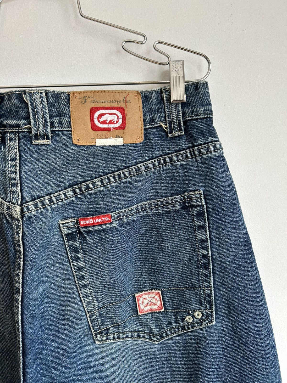 Ecko Unltd. × Marc Ecko × Vintage Marc Ecko Limited edition Vintage Denim jeans y2k Numbered Size US 34 / EU 50 - 2 Thumbnail