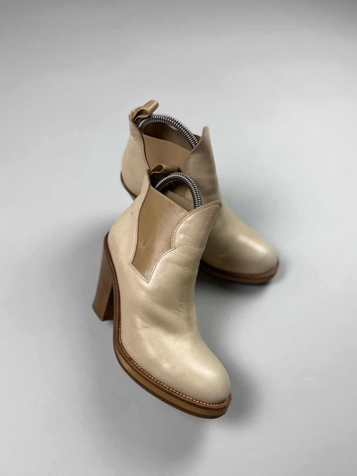 Acne Studios Acne Ladies Leather Heeled Boots Shoes Size 37 Size US 7 / IT 37 - 12 Thumbnail