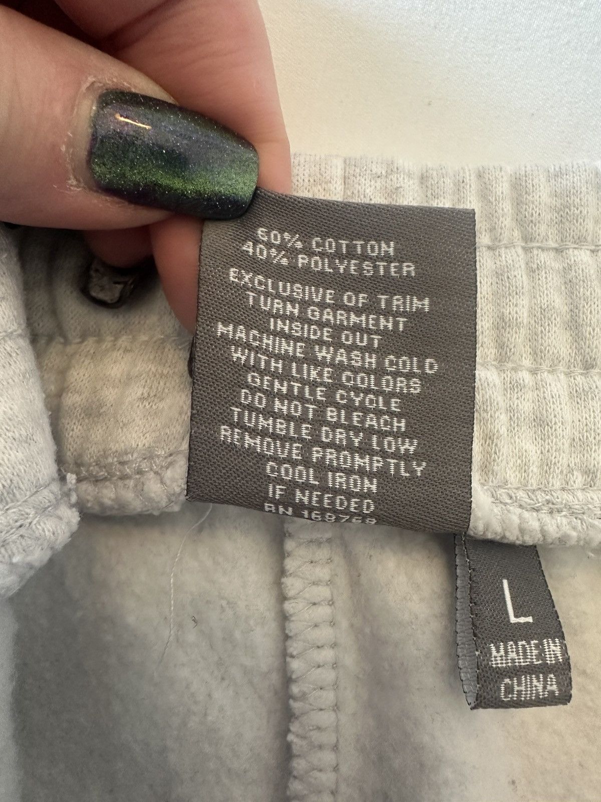 Other daisy fuentes Grey/Cargo/Joggers/Lounge/Athletic Large Pants Size 30" / US 8 / IT 44 - 4 Thumbnail