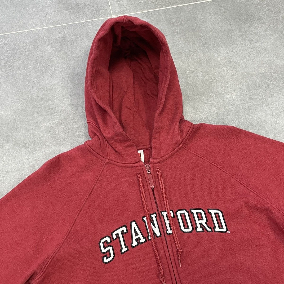 Nike × Vintage Vintage Nike Team Stanford Women Zip Hoodie Size M (8-10) Size M / US 6-8 / IT 42-44 - 9 Thumbnail