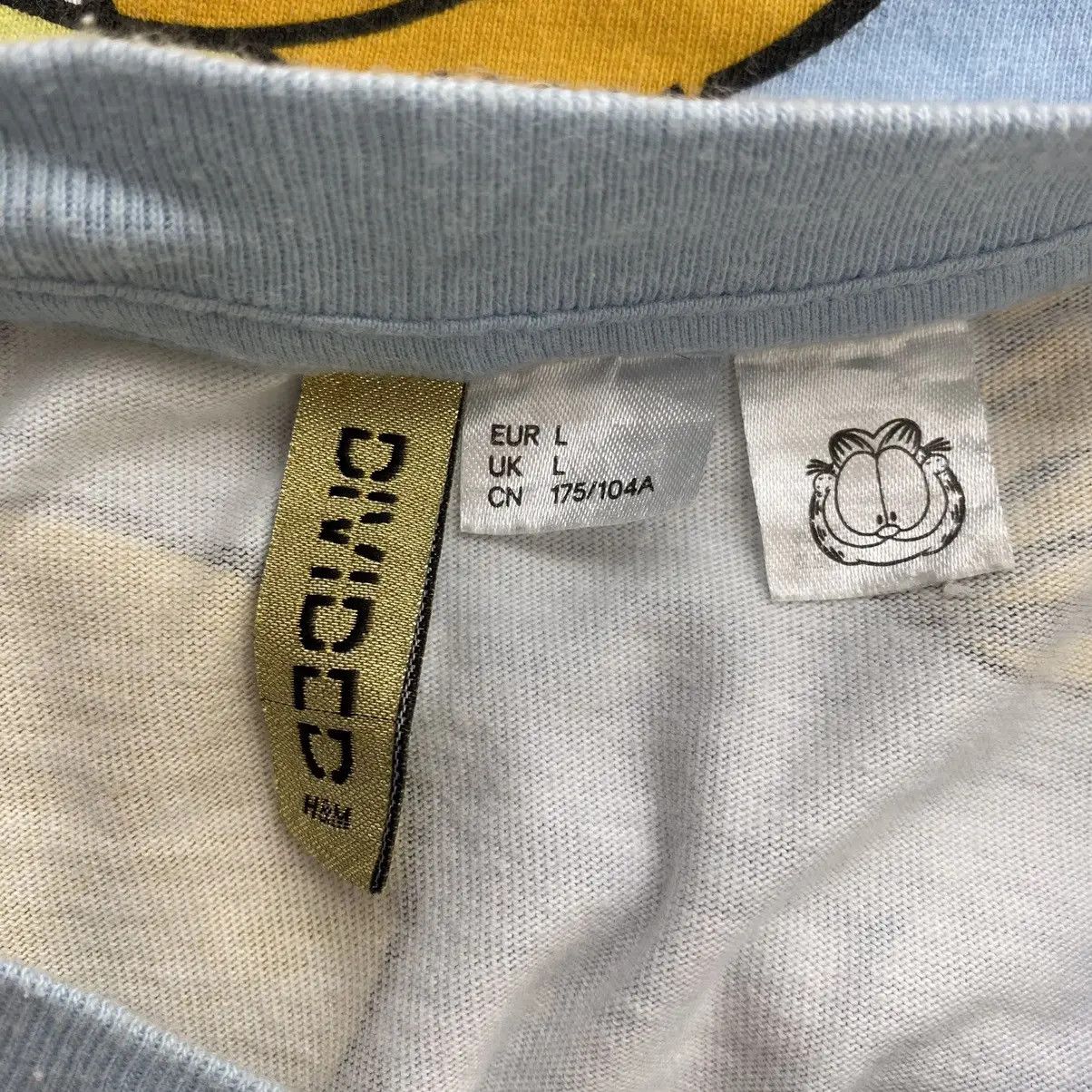 H&M Vintage GARFIELD AOP OVER PRINT Cartoon T Shirt Devided H&M Size L / US 10 / IT 46 - 8 Thumbnail