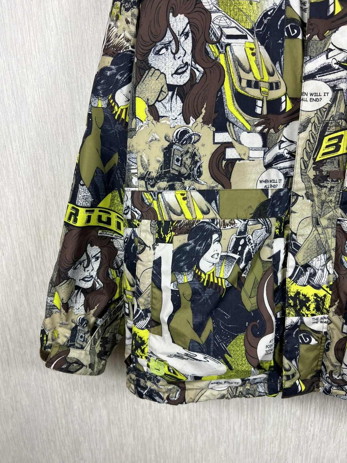 Burton Vintage Burton full print comics ski jacket snow gorpcore Size US M / EU 48-50 / 2 - 6 Thumbnail