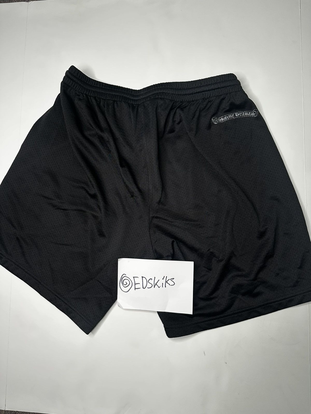 Chrome Hearts Chrome Hearts Mesh Varsity Shorts (Black) XL Size US 30 / EU 46 - 6 Thumbnail