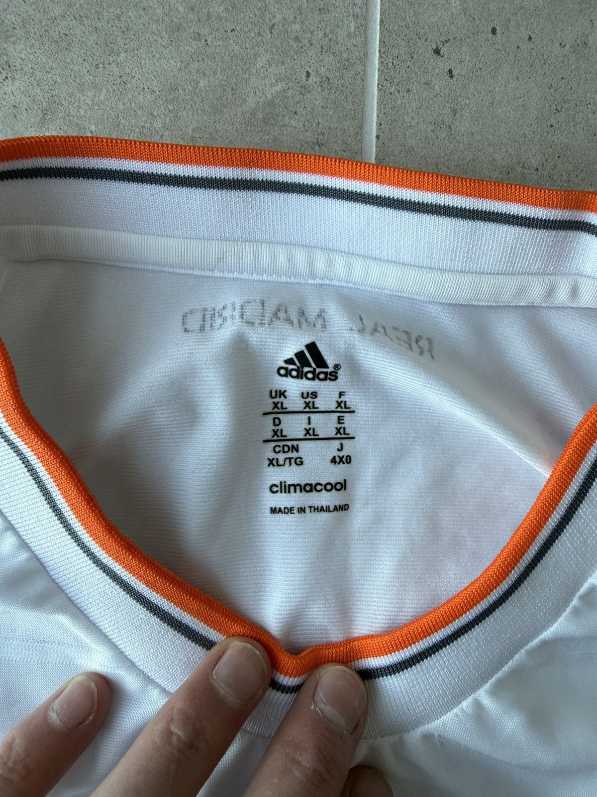 Vintage Real Madrid adidas Ronaldo soccer jersey Size US XL / EU 56 / 4 - 6 Thumbnail