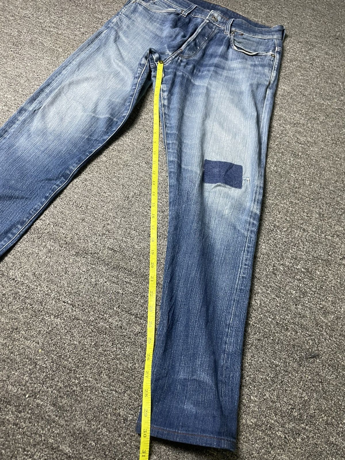 G-Star × Vintage G STAR RAW Brand Tapered Jeans (84) Size US 30 / EU 46 - 14 Thumbnail