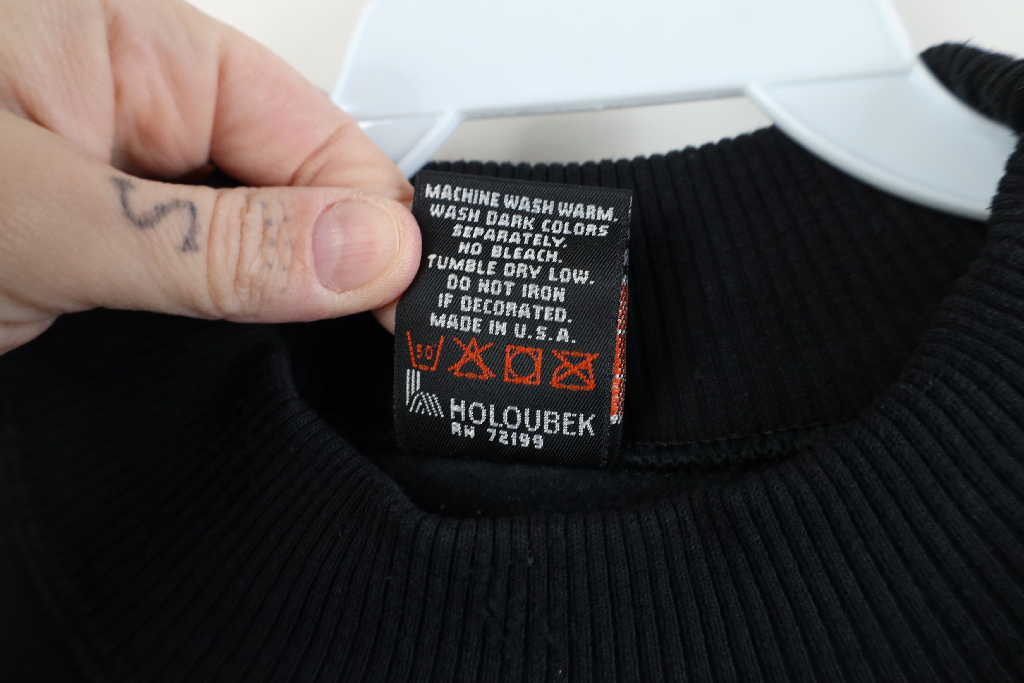 Harley Davidson Vintage 90s Harley Davidson American Mock Neck Sweatshirt Size XL / US 12-14 / IT 48-50 - 10 Thumbnail