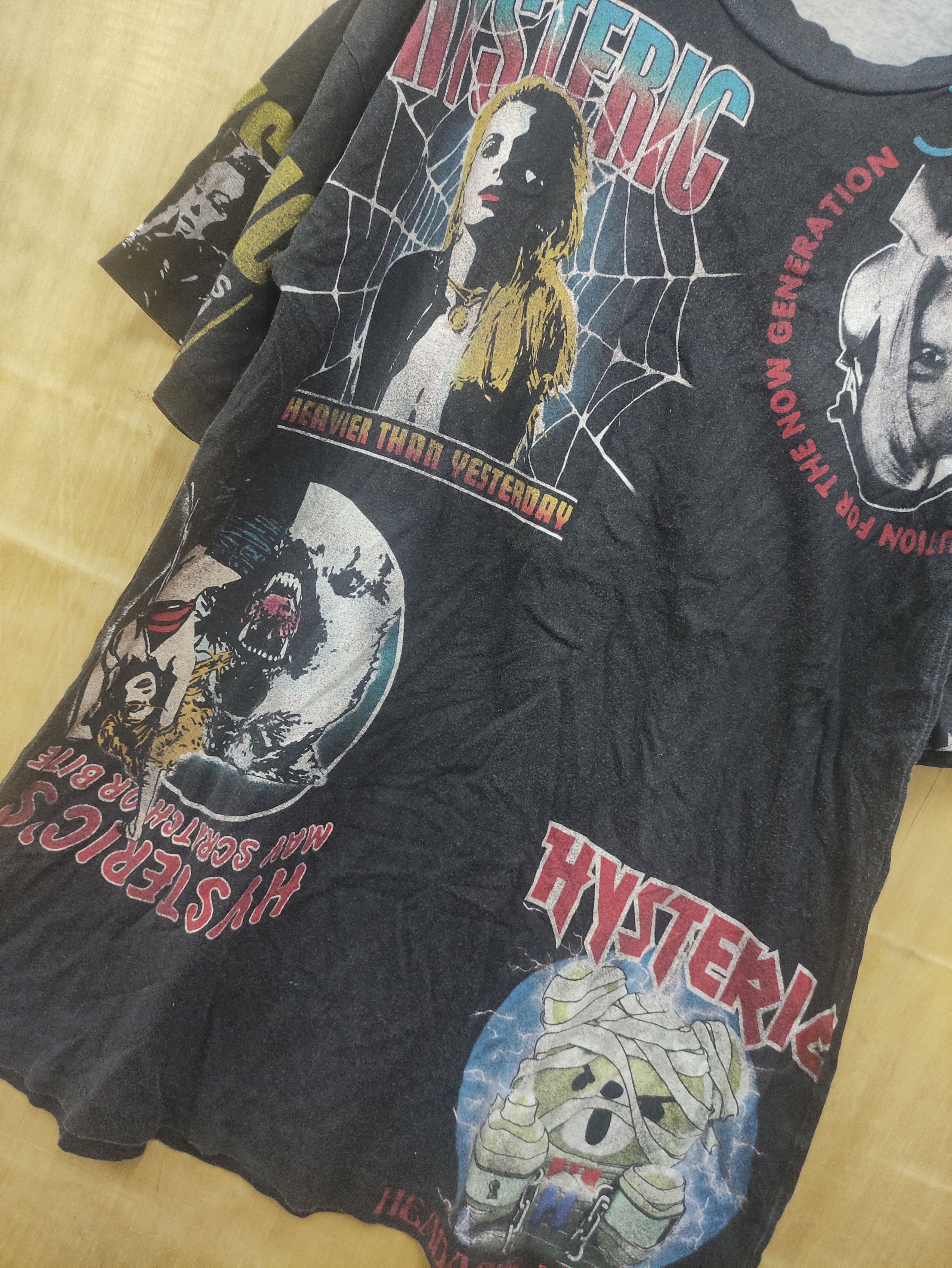 Hysteric Glamour HYSTERIC GLAMOUR HIGHTIME T-SHIRT BAGGY IRON MAIDEN ART Size US M / EU 48-50 / 2 - 12 Thumbnail