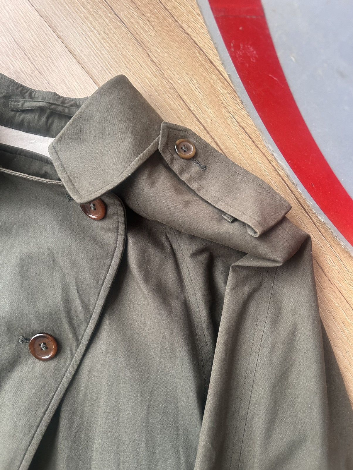 Burberry Vintage Burberry’s Double Breasted Belted Trench Coat Size L / US 10 / IT 46 - 15 Thumbnail