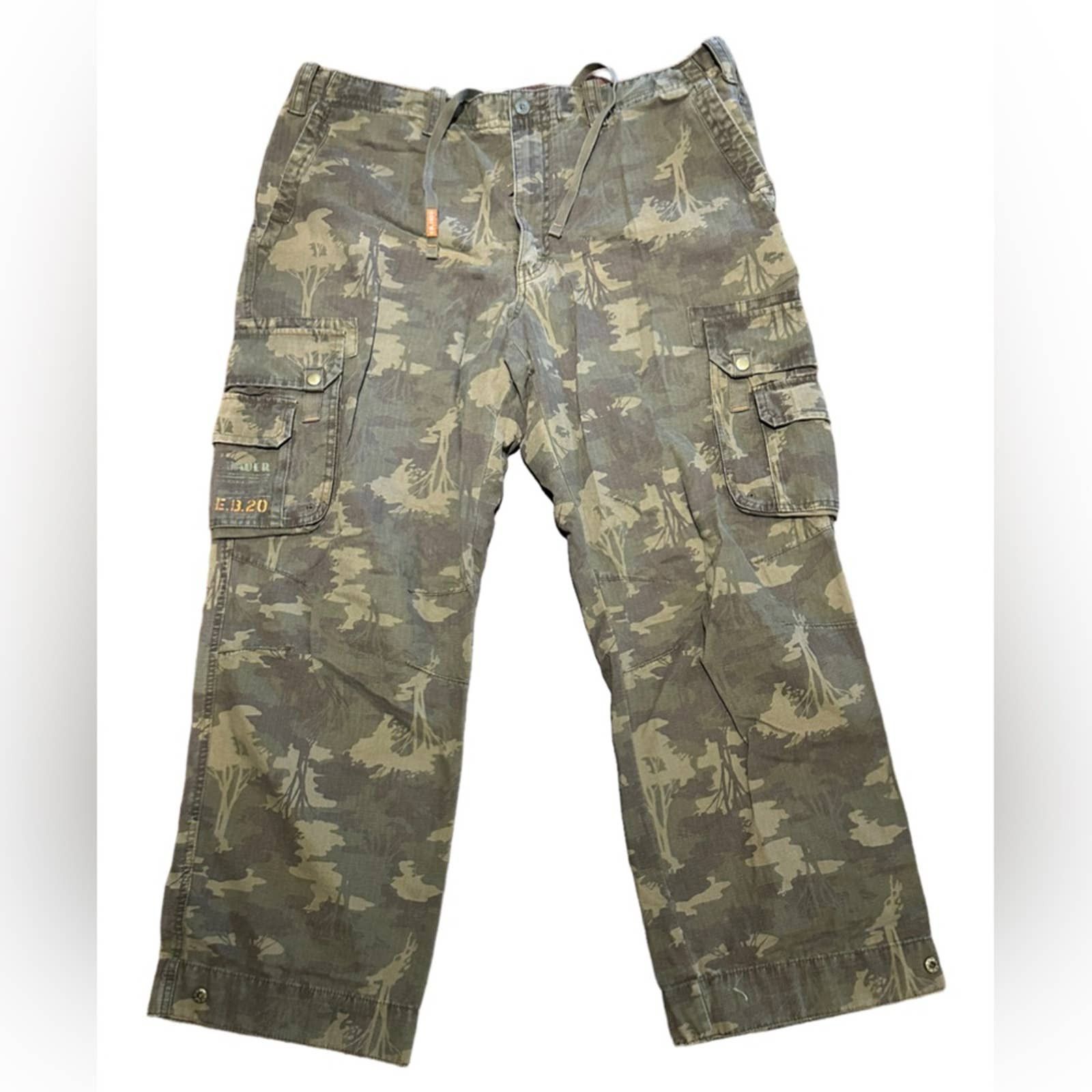 Eddie Bauer Eddie Bauer 40 x 30 Camo Tree Cargo Pants 100 Cotton NWT