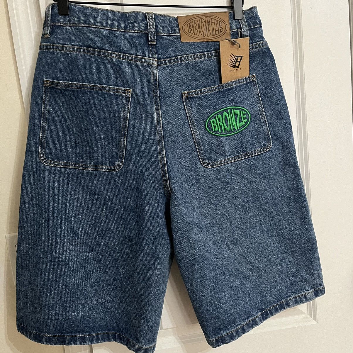 Bronze 56k Bronze 56k Denim Shorts 32 Size US 32 / EU 48 - 4 Thumbnail