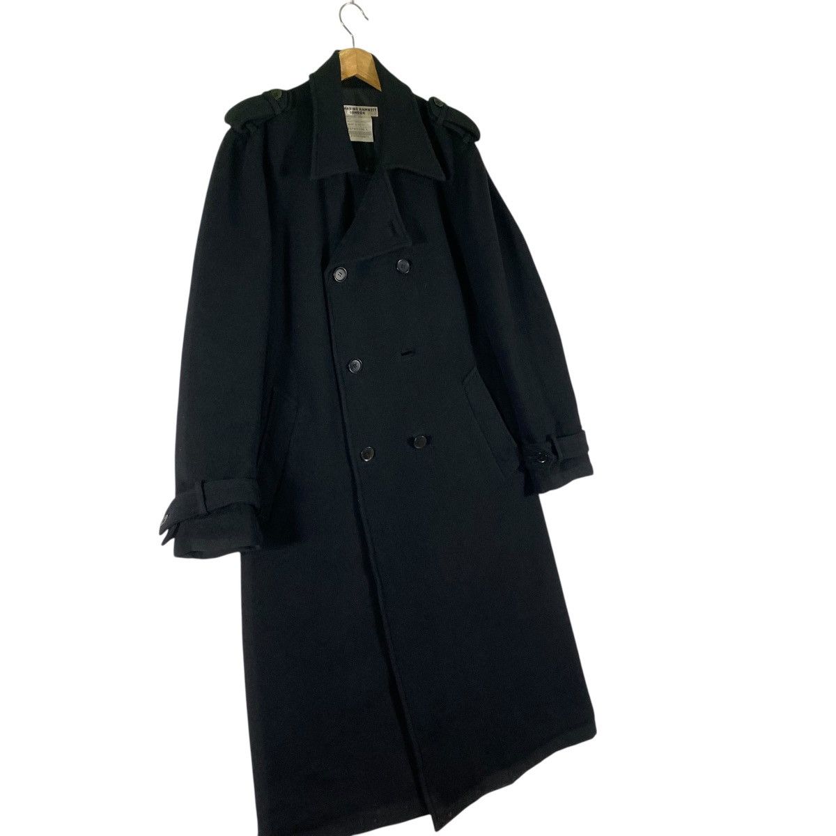 Katharine Hamnett London Vintage Katharine Hamnett London Jacket L Size Black Colour Size US L / EU 52-54 / 3 - 3 Thumbnail