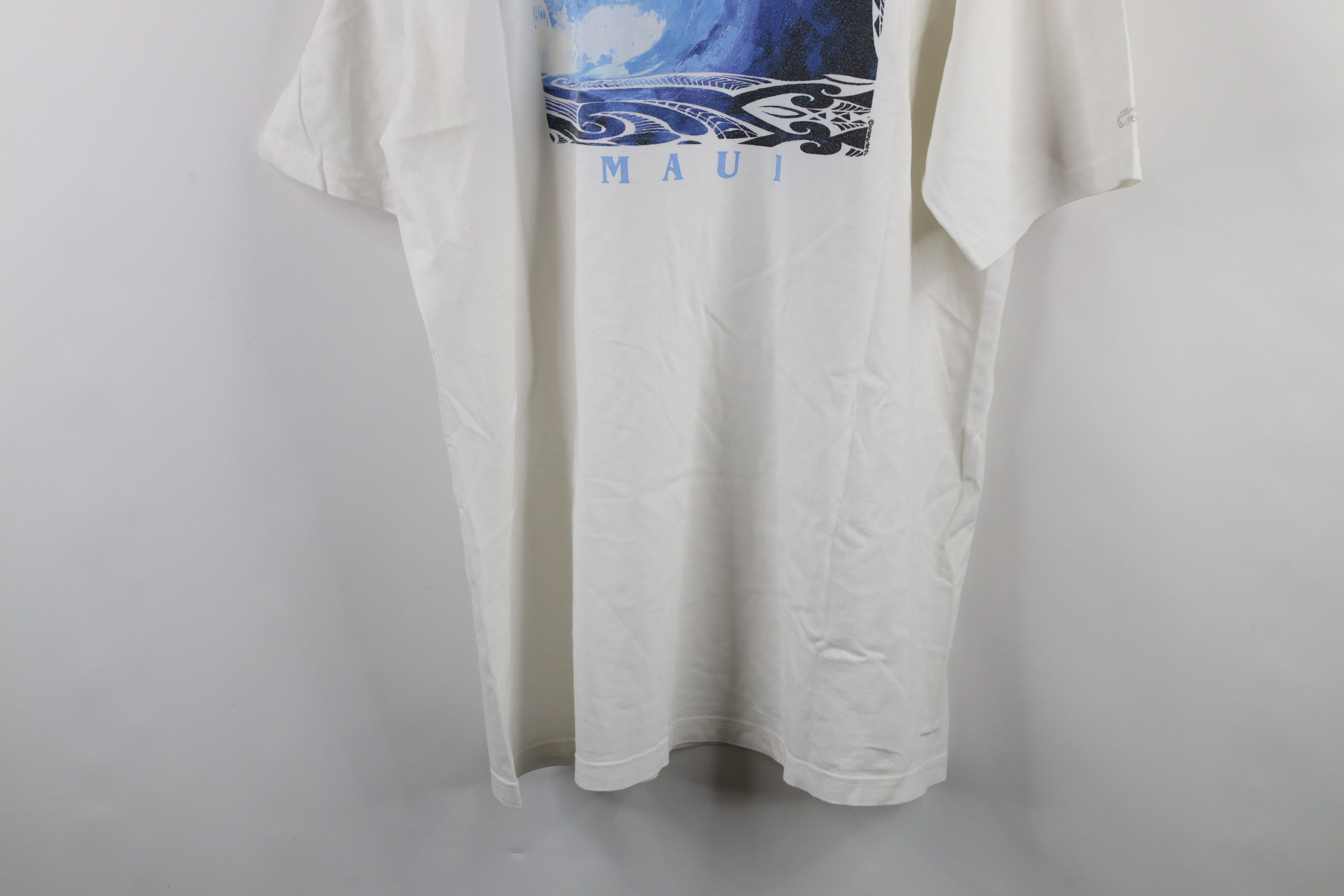 Vintage Vintage 90s Y2K Streetwear Surfing Maui Hawaii T-Shirt White Size US XL / EU 56 / 4 - 15 Thumbnail