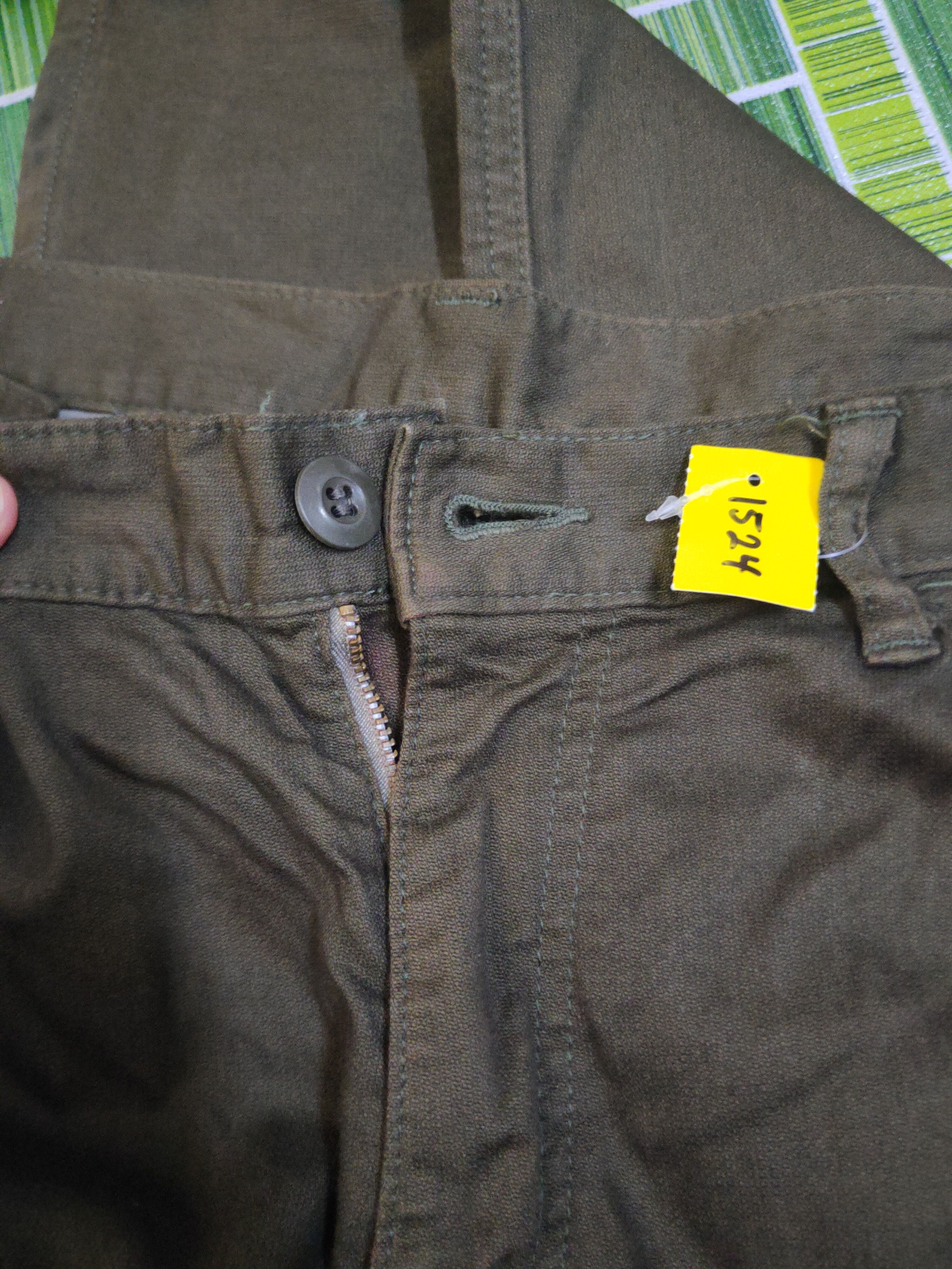 Japanese Brand DL Japanese Brand Brown Multipocket Cargo Pants #1524 Size US 33 - 14 Thumbnail