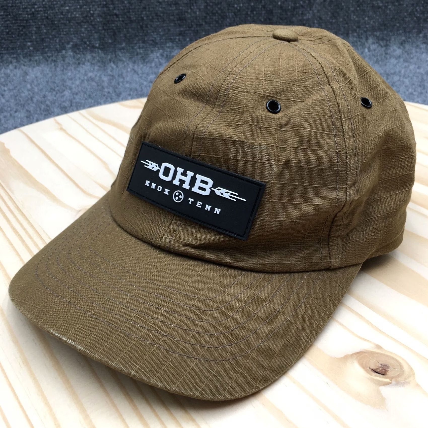 Vintage OHB Knoxtenn Baseball Cap Hat Mens Brown OS Adjustable Curved Brim Richardson Size ONE SIZE - 2 Thumbnail
