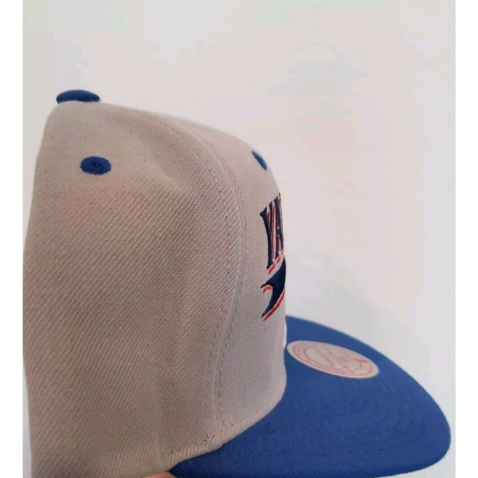 Mitchell & Ness New York Yankees Hat Baseball Snapback Gray Mitchell Ness Size ONE SIZE - 2 Thumbnail