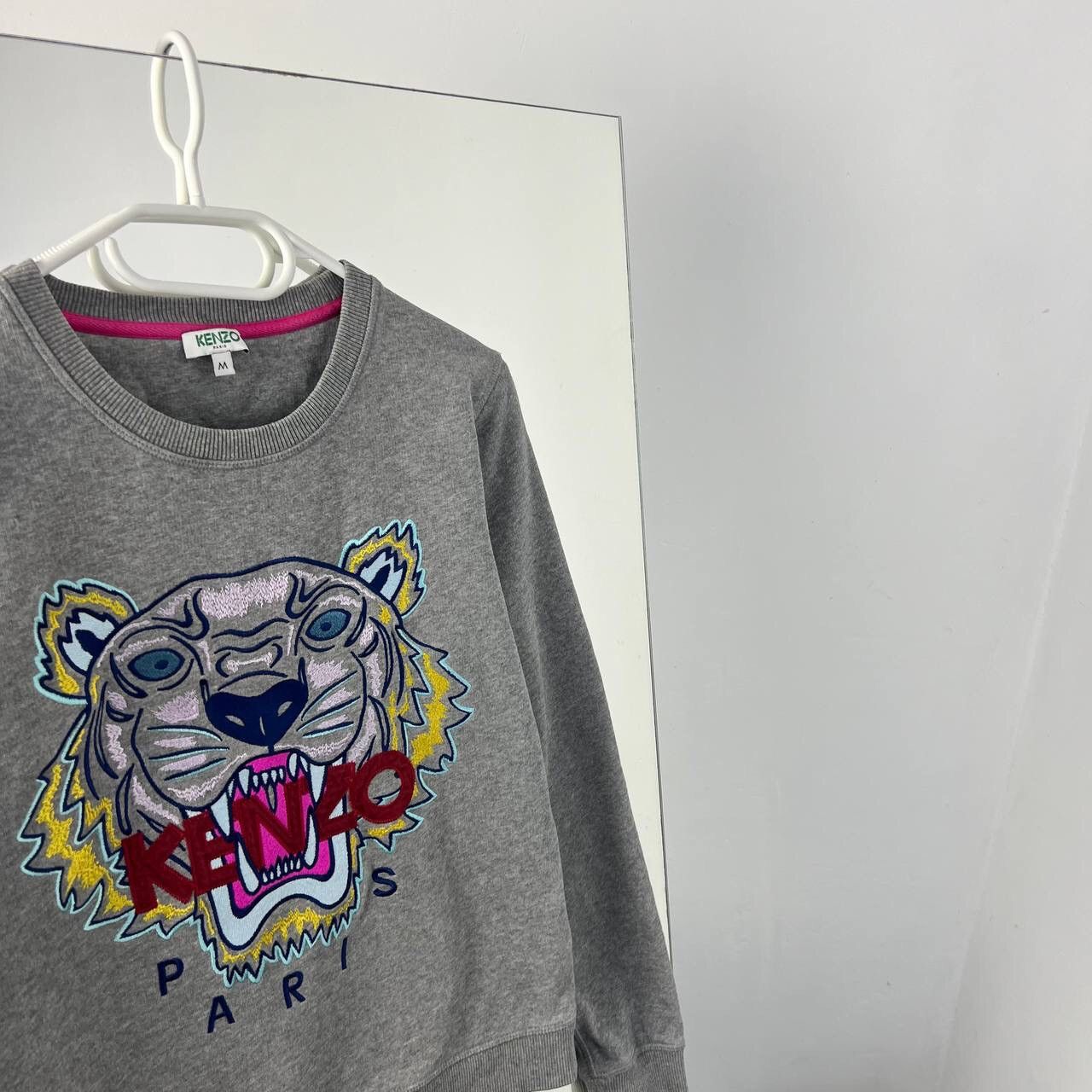 Kenzo Women Kenzo Paris Sweatshirt Big Logo Tiger Vintage Size M / US 6-8 / IT 42-44 - 2 Thumbnail