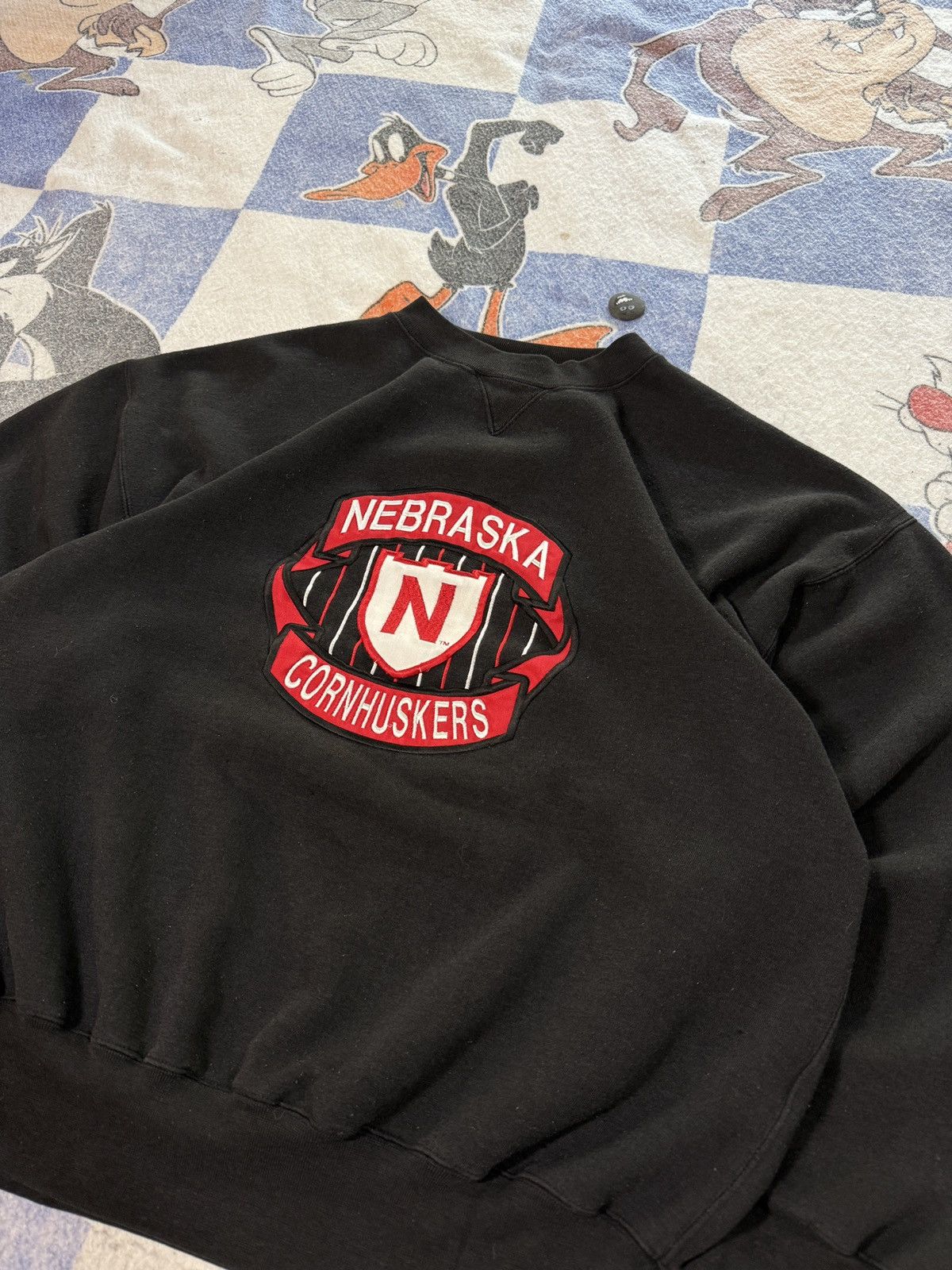 NCAA Vintage Nebraska Cornhuskers crewneck sweatshirt Size US XL / EU 56 / 4 - 2 Thumbnail