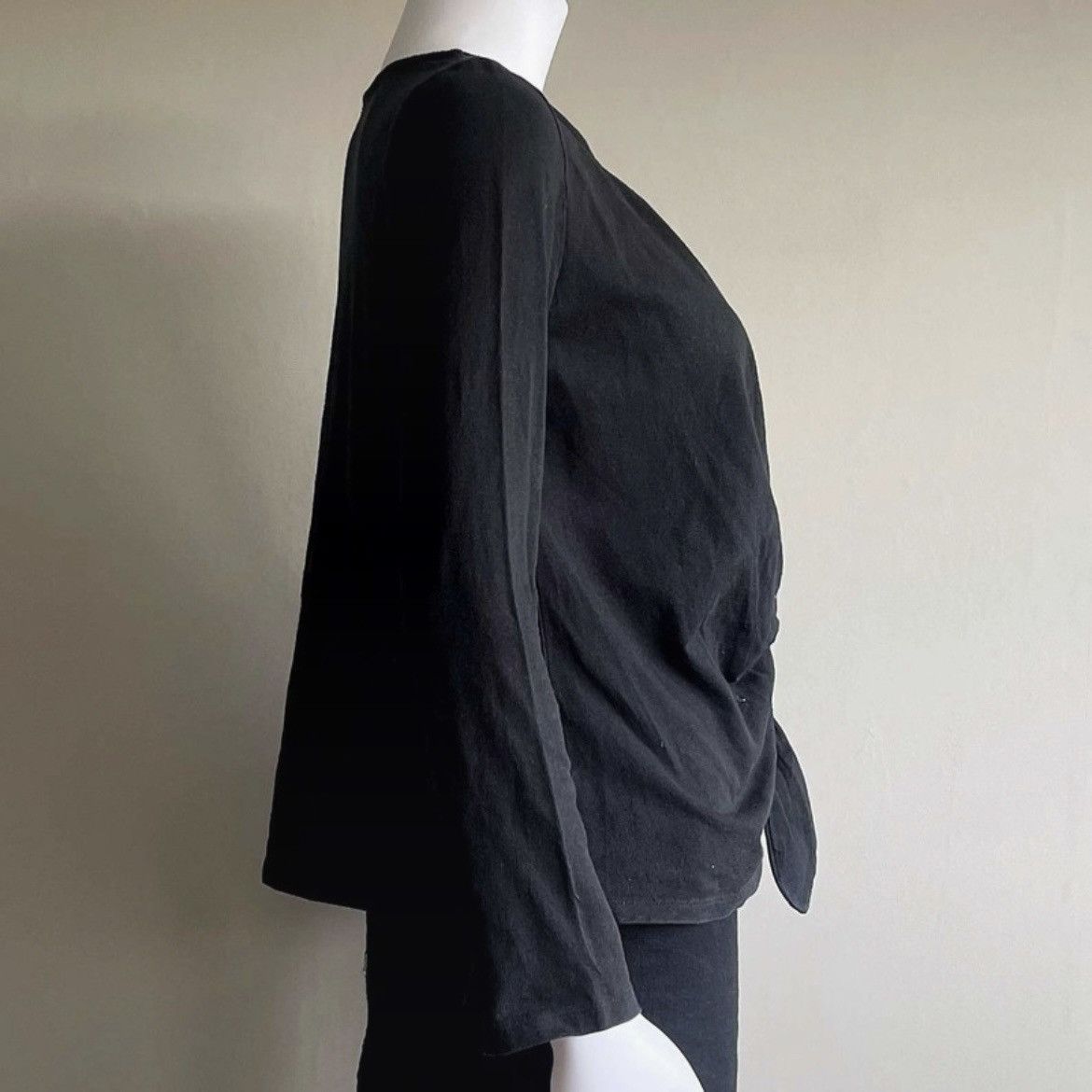 Beams Japan Beams Lights FW10 Archive Parisian Chic Draped Tie Front Top Size XS / US 0-2 / IT 36-38 - 8 Thumbnail