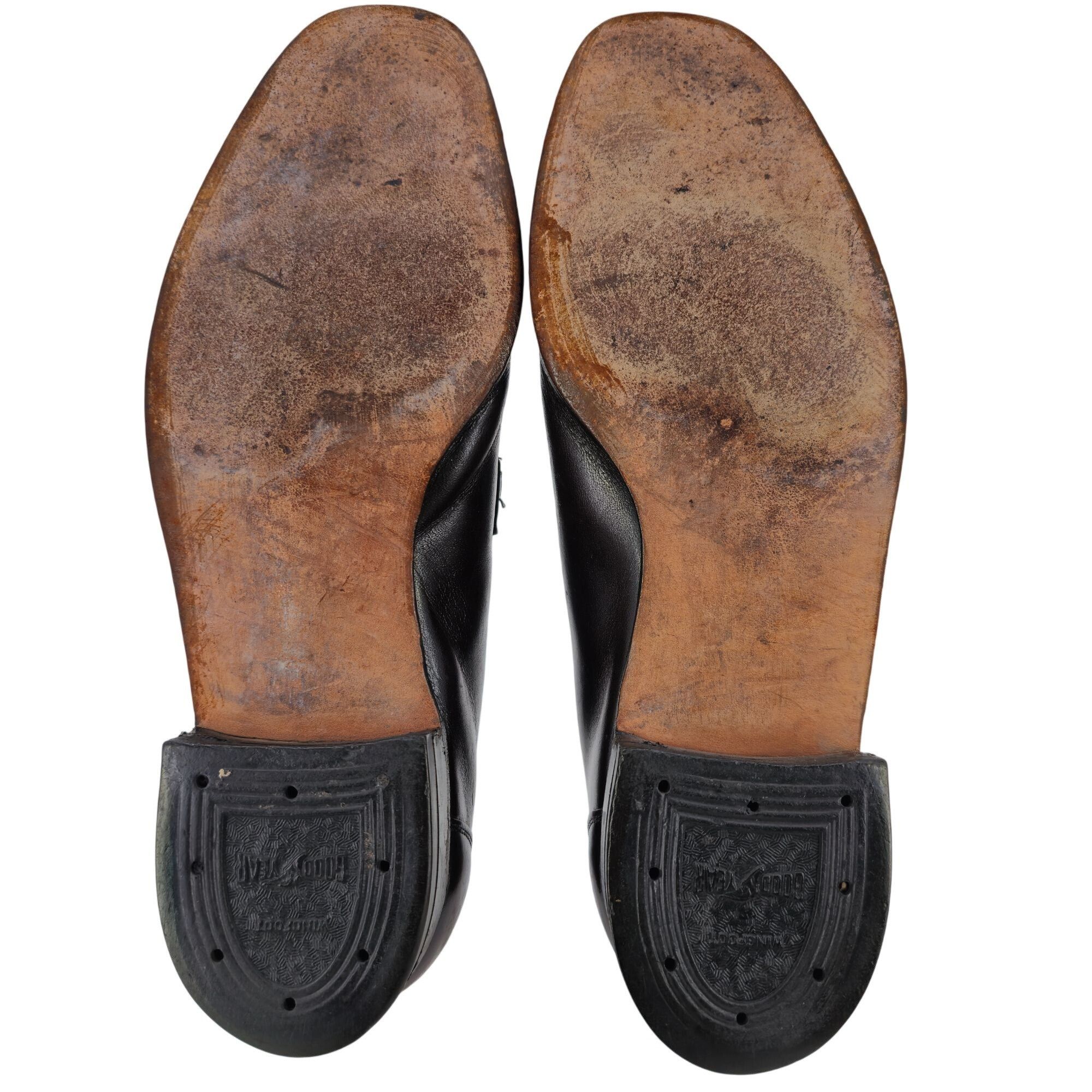 Dack's Vintage Melloflex Dacks Mens 9.5 Brown Leather Canada Dress Size US 9.5 / EU 42-43 - 3 Thumbnail
