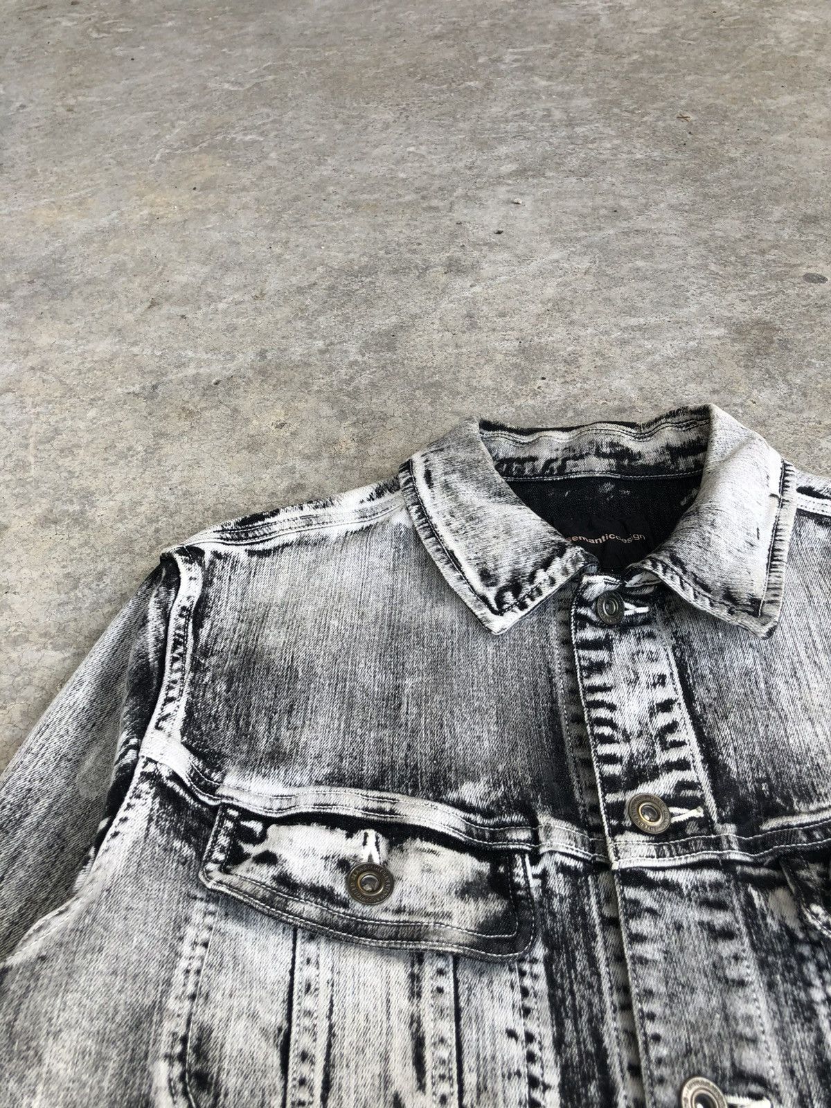 semanticdesign Semantic Design Denim Jacket Distressed Denim Size US M / EU 48-50 / 2 - 7 Thumbnail