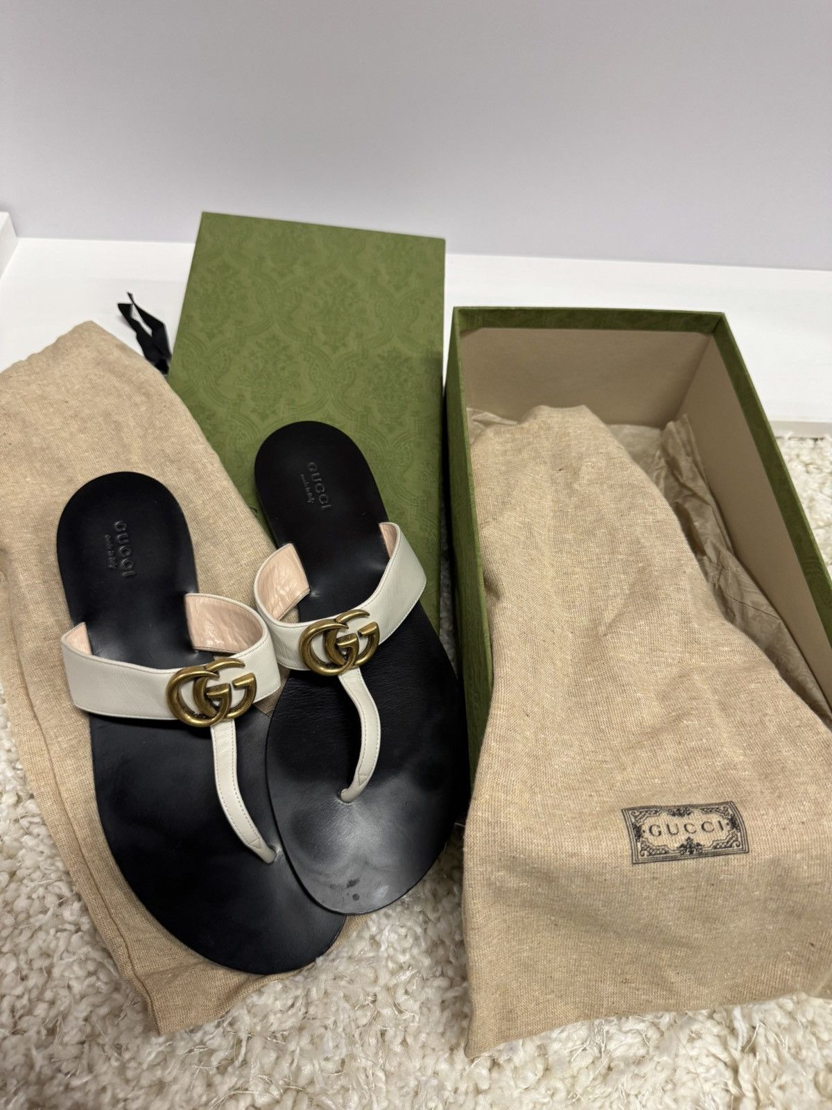 Gucci Gucci Thong Sandal Size US 9.5 / IT 39.5 - 7 Thumbnail