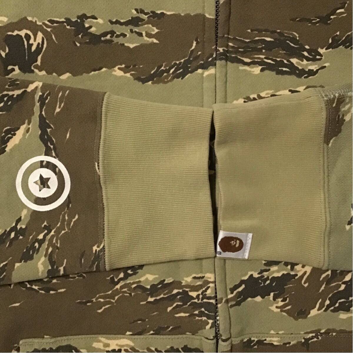 Bape BAPE Tiger full zip hoodie Desert camo a bathing ape Size US M / EU 48-50 / 2 - 6 Thumbnail