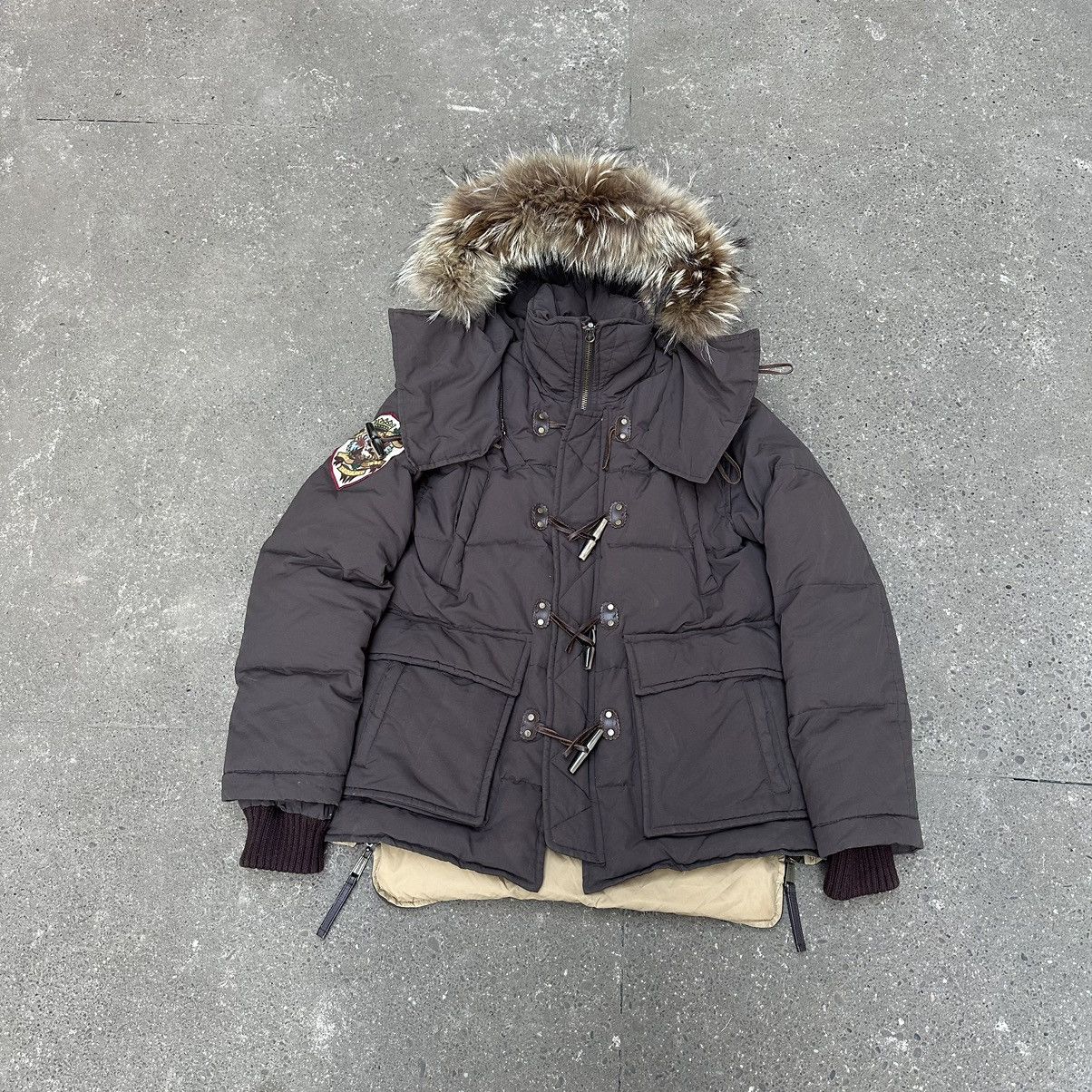 Beauty Beast Rare 2007 Dsquared 2 Racoon Real Fur Alaska Down Jacket Size US M / EU 48-50 / 2 - 15 Thumbnail