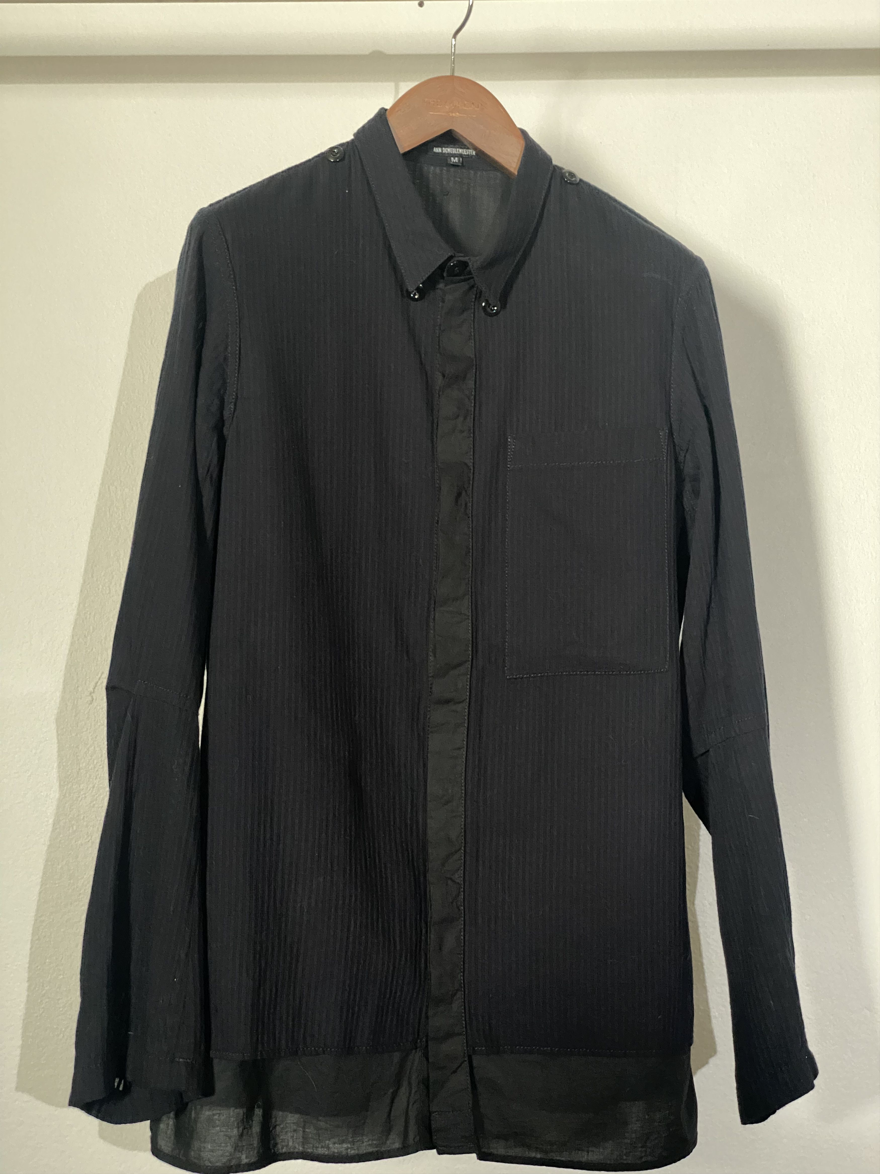 Navy/Black Layered Shirt