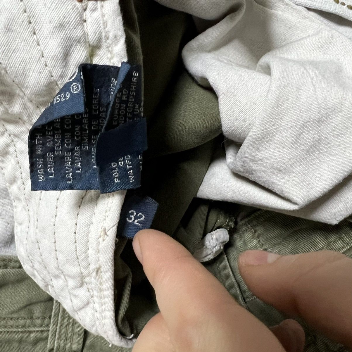 Polo Ralph Lauren × Ralph Lauren × Vintage Polo Ralph Lauren Vintage Cargo Shorts Multi Pocket y2k Size US 32 / EU 48 - 21 Thumbnail
