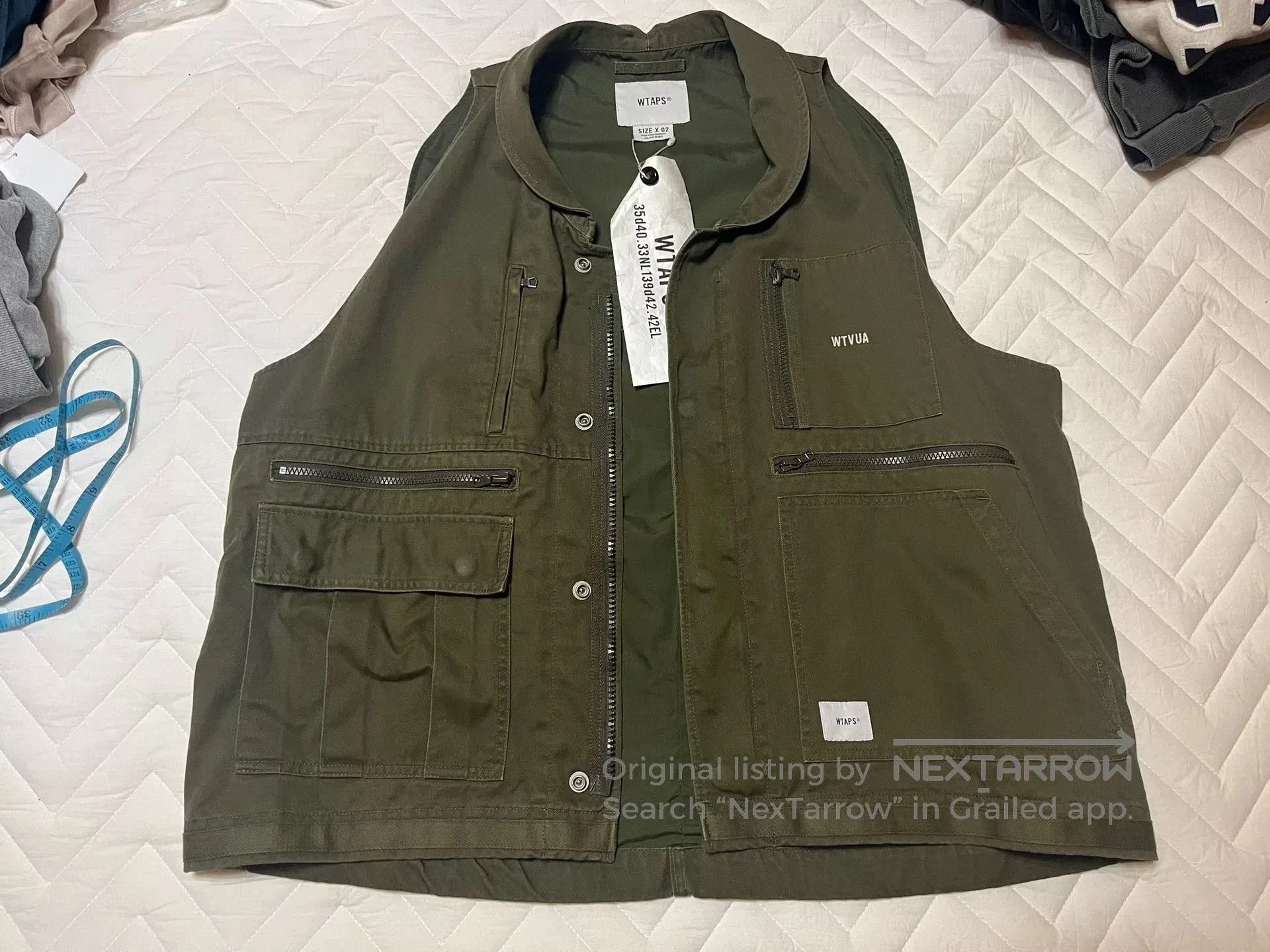 Wtaps WTAPS 18ss REP Utility Cargo Vest | Grailed