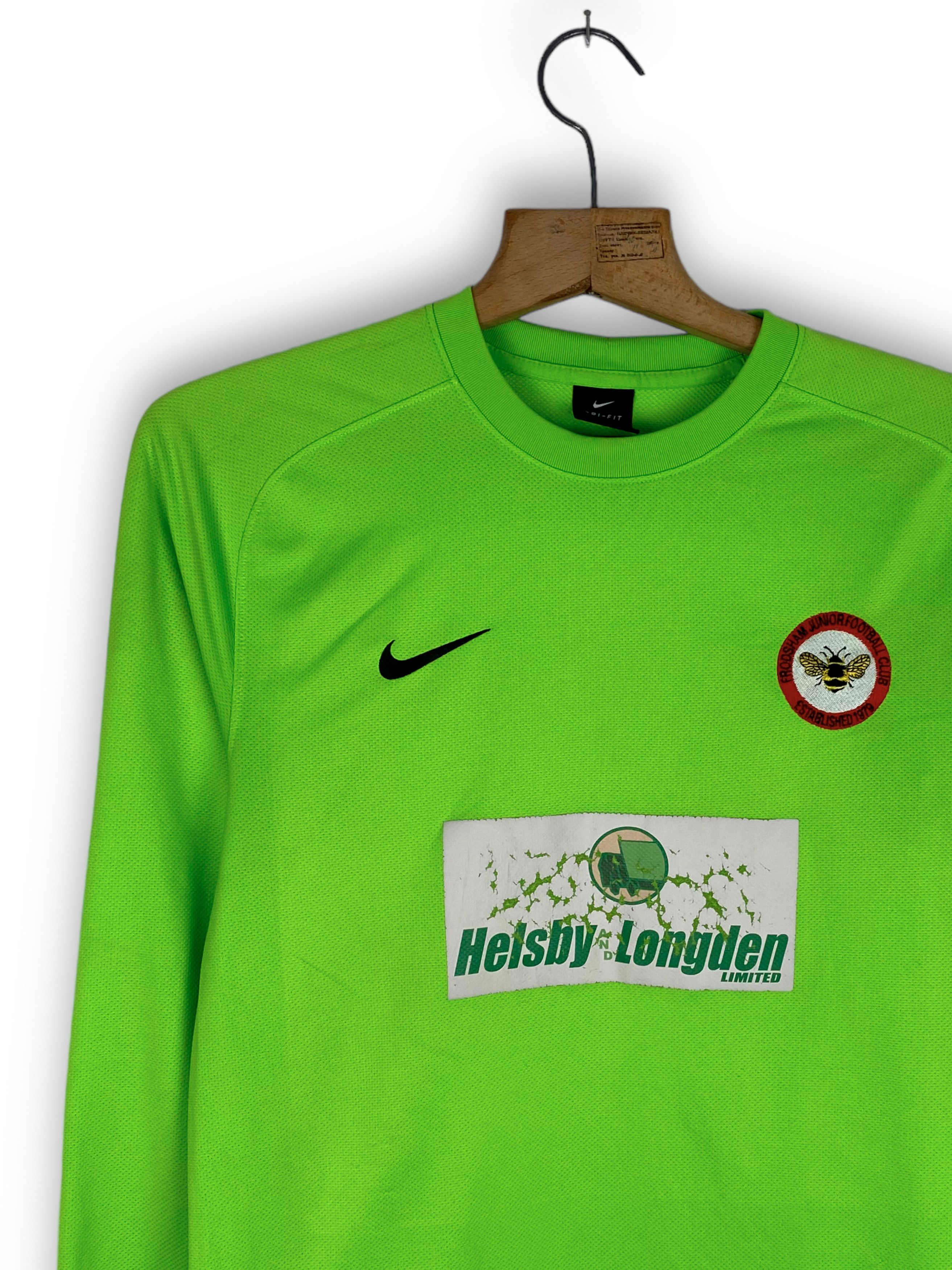 Nike Vintage NIKE FRODSHAM Training Green Longsleeve М480 Size US M / EU 48-50 / 2 - 3 Thumbnail
